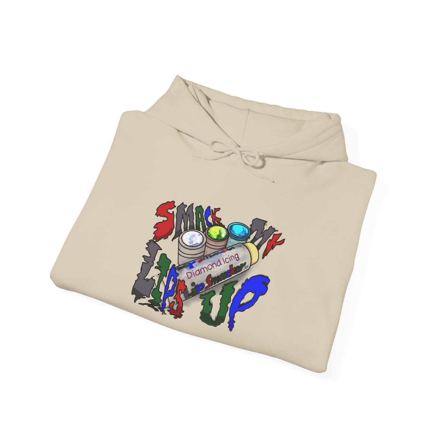 ๐๐๐ "Sm๐ My Lips Up!" Unisex Heavy Blendโข Hooded Sweatshirt ๐๐๐