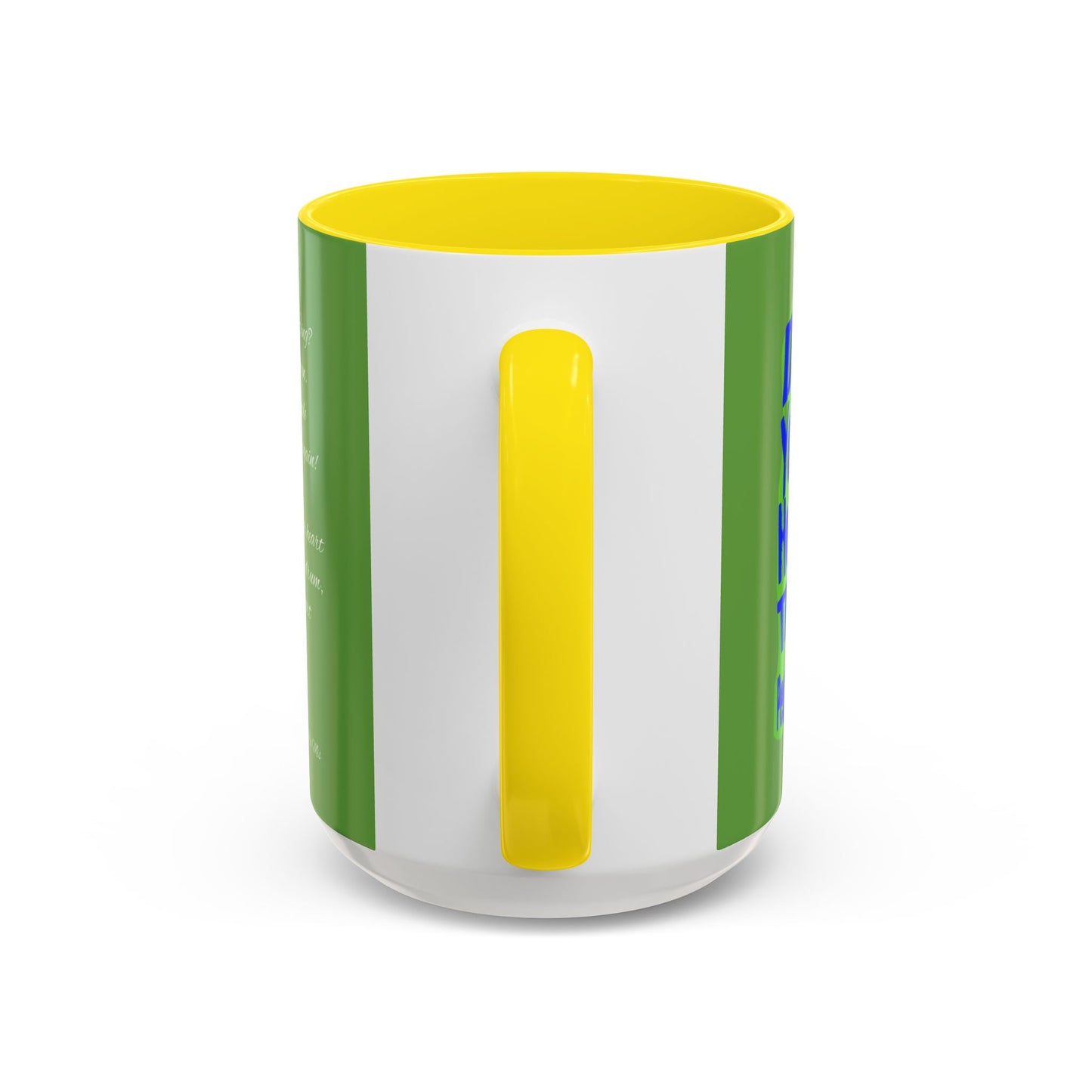"Do you hear the people sing?" Accent Coffee Mug (11, 15oz)