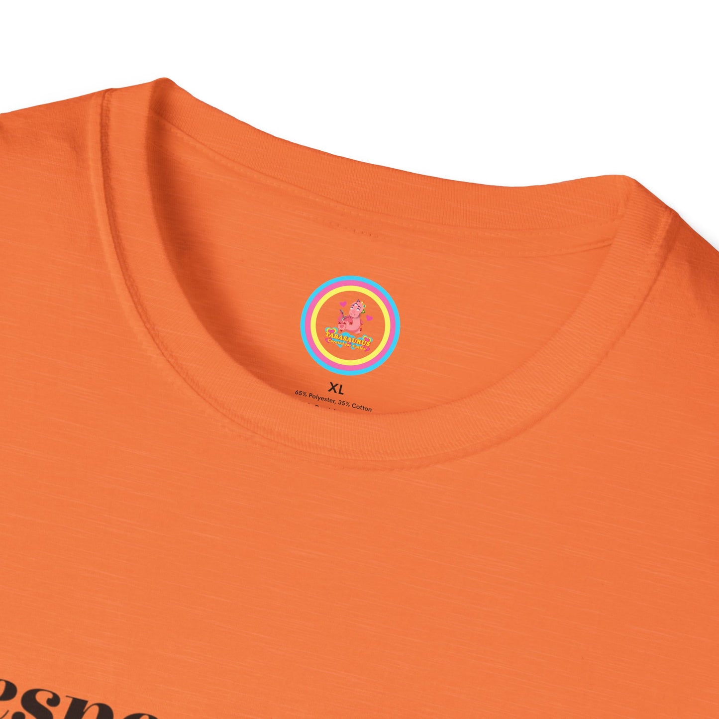 "Respectfully No" Unisex Softstyle T-Shirt
