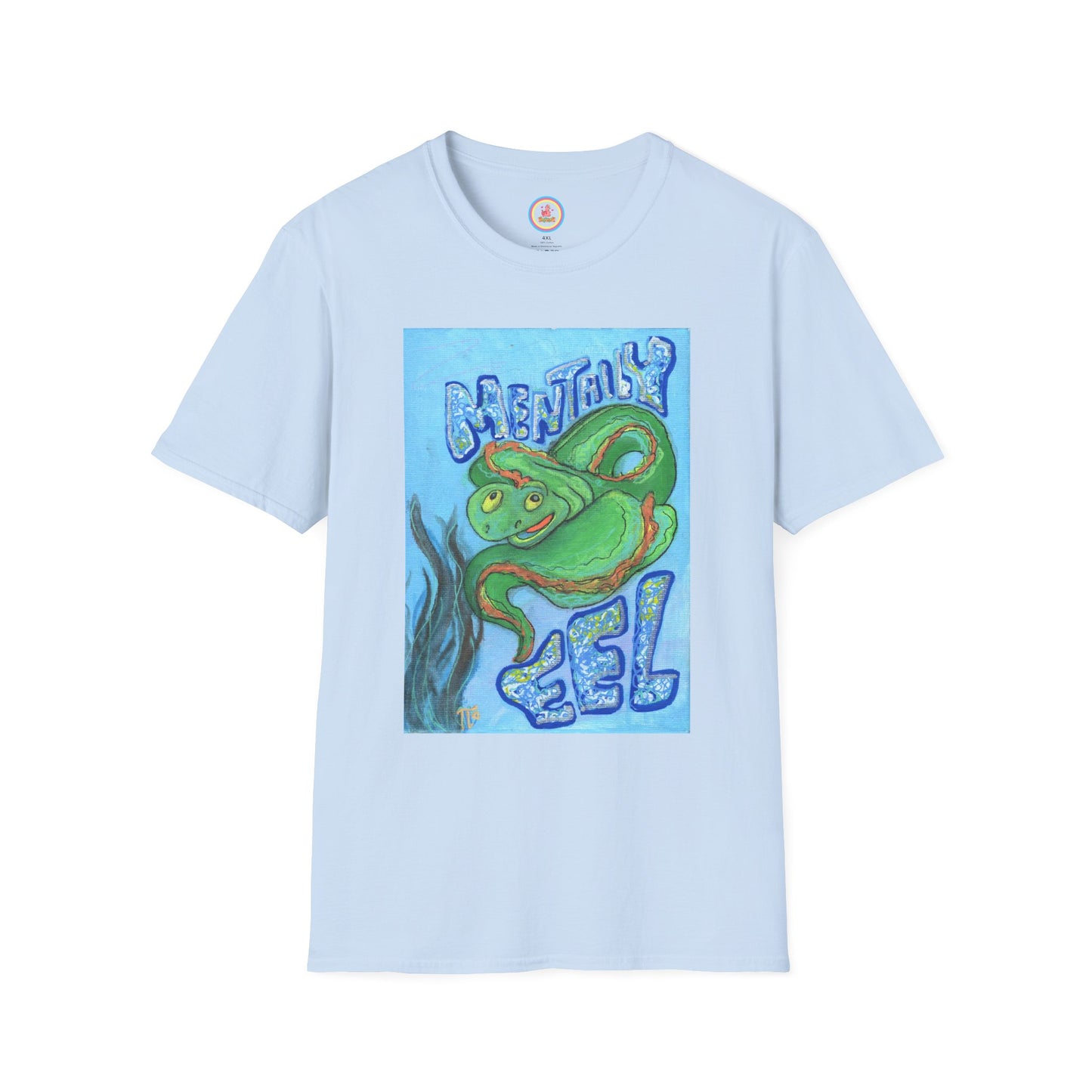 "Mentally Eel"  Unisex Softstyle T-Shirt