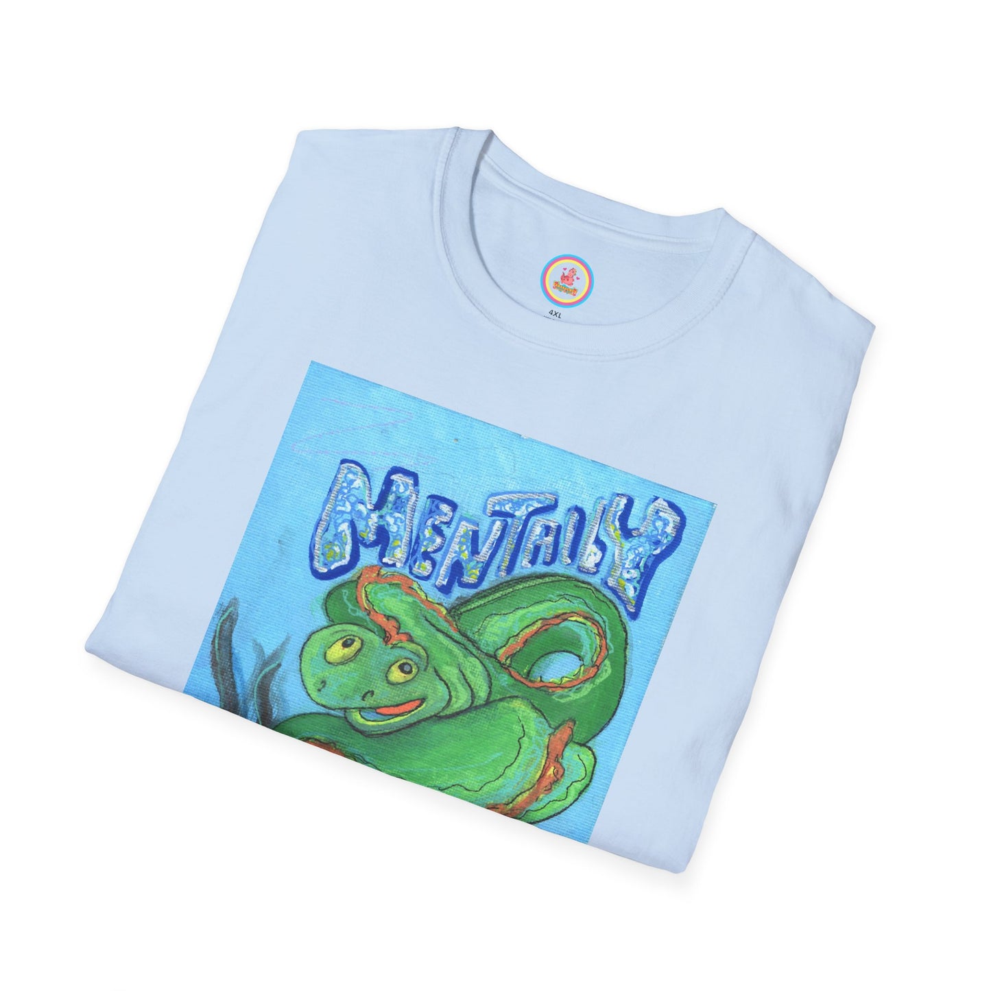 "Mentally Eel"  Unisex Softstyle T-Shirt