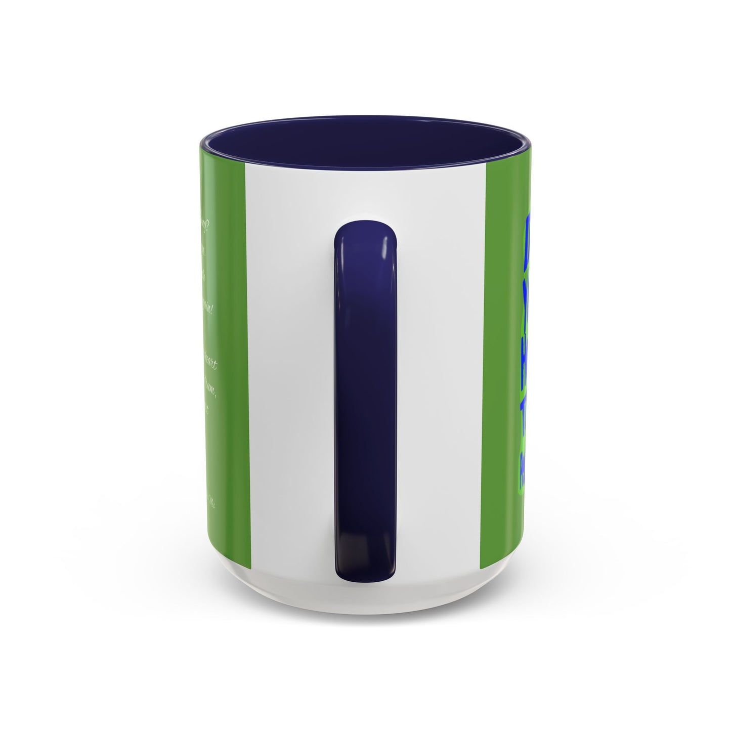 "Do you hear the people sing?" Accent Coffee Mug (11, 15oz)