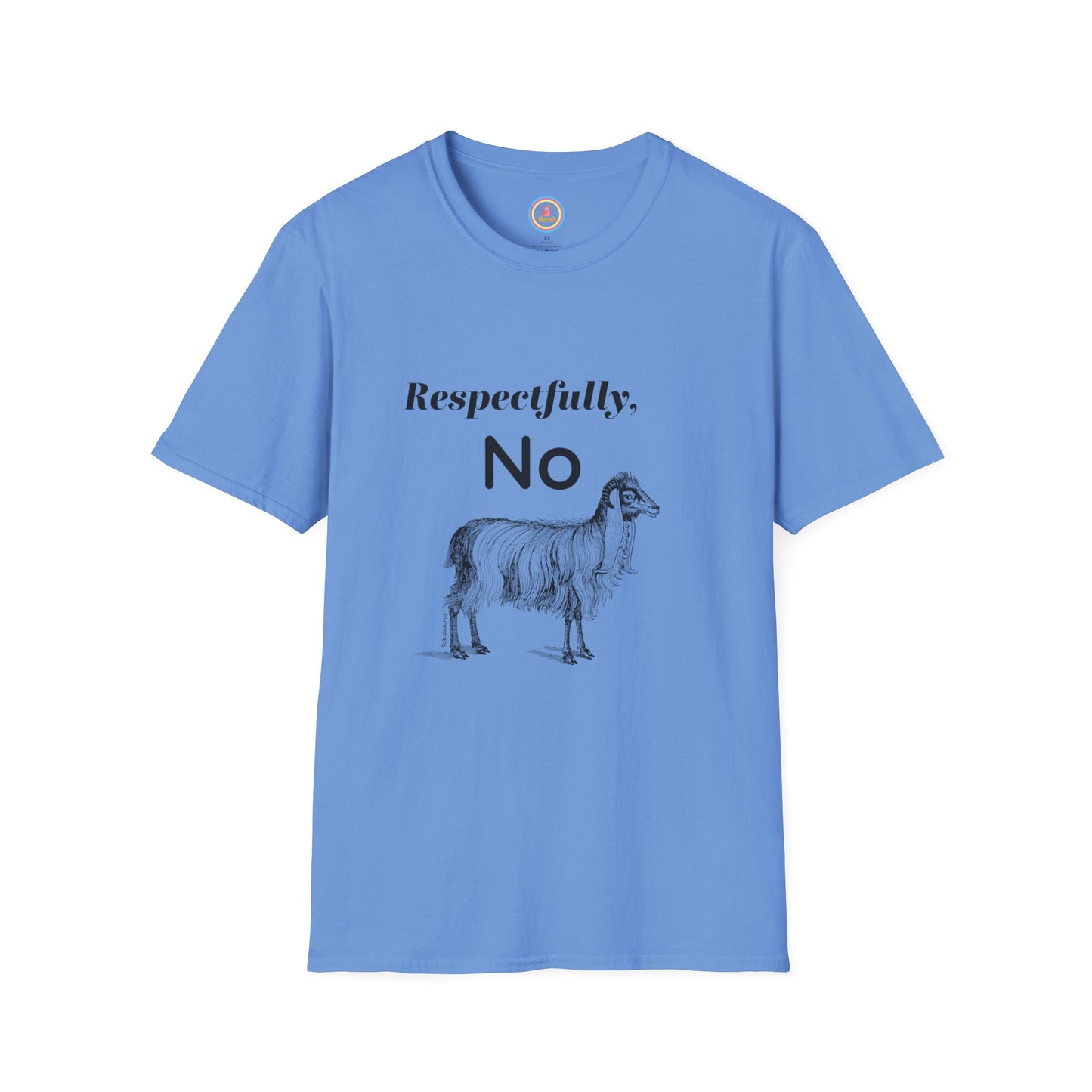 "Respectfully No" Unisex Softstyle T-Shirt