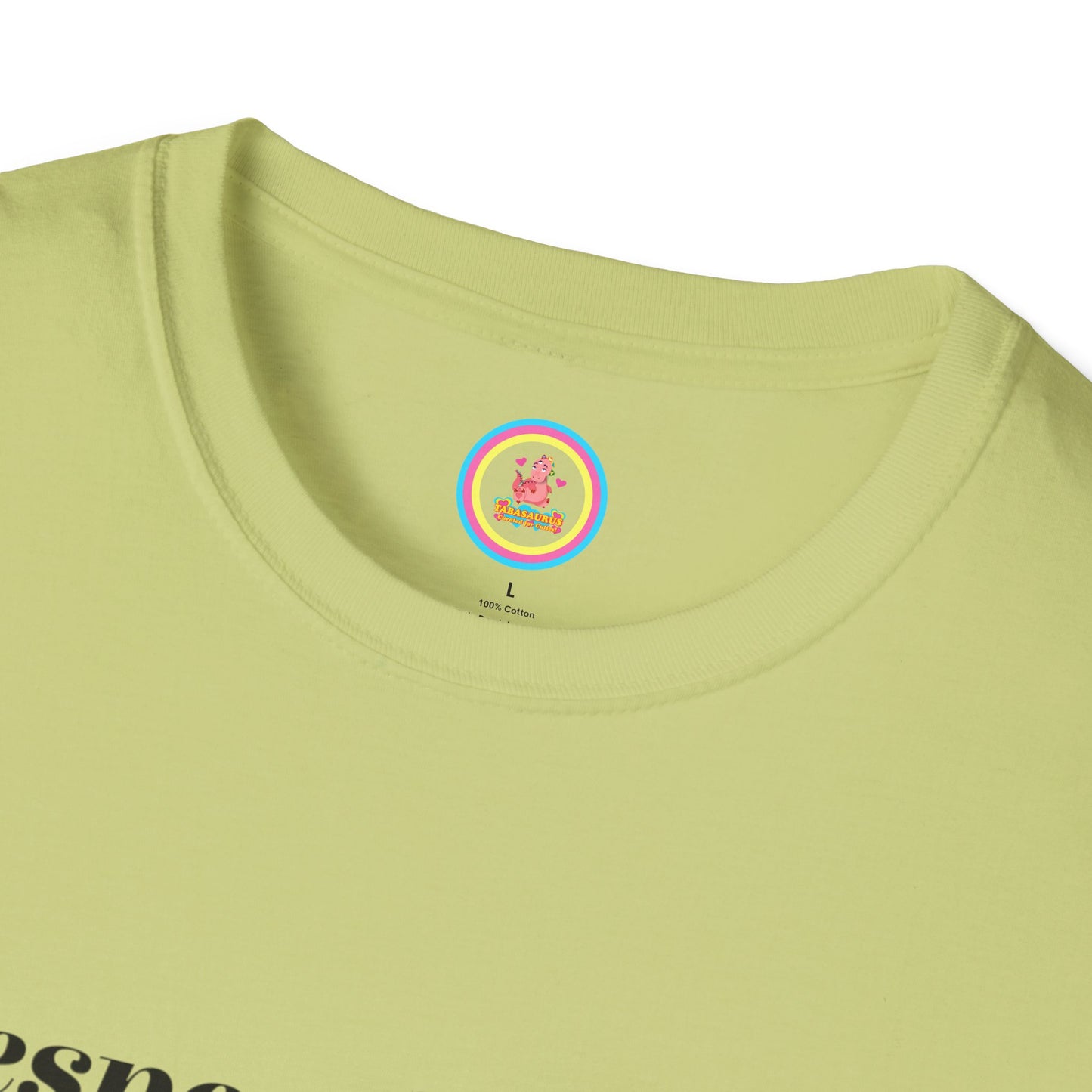 "Respectfully No" Unisex Softstyle T-Shirt