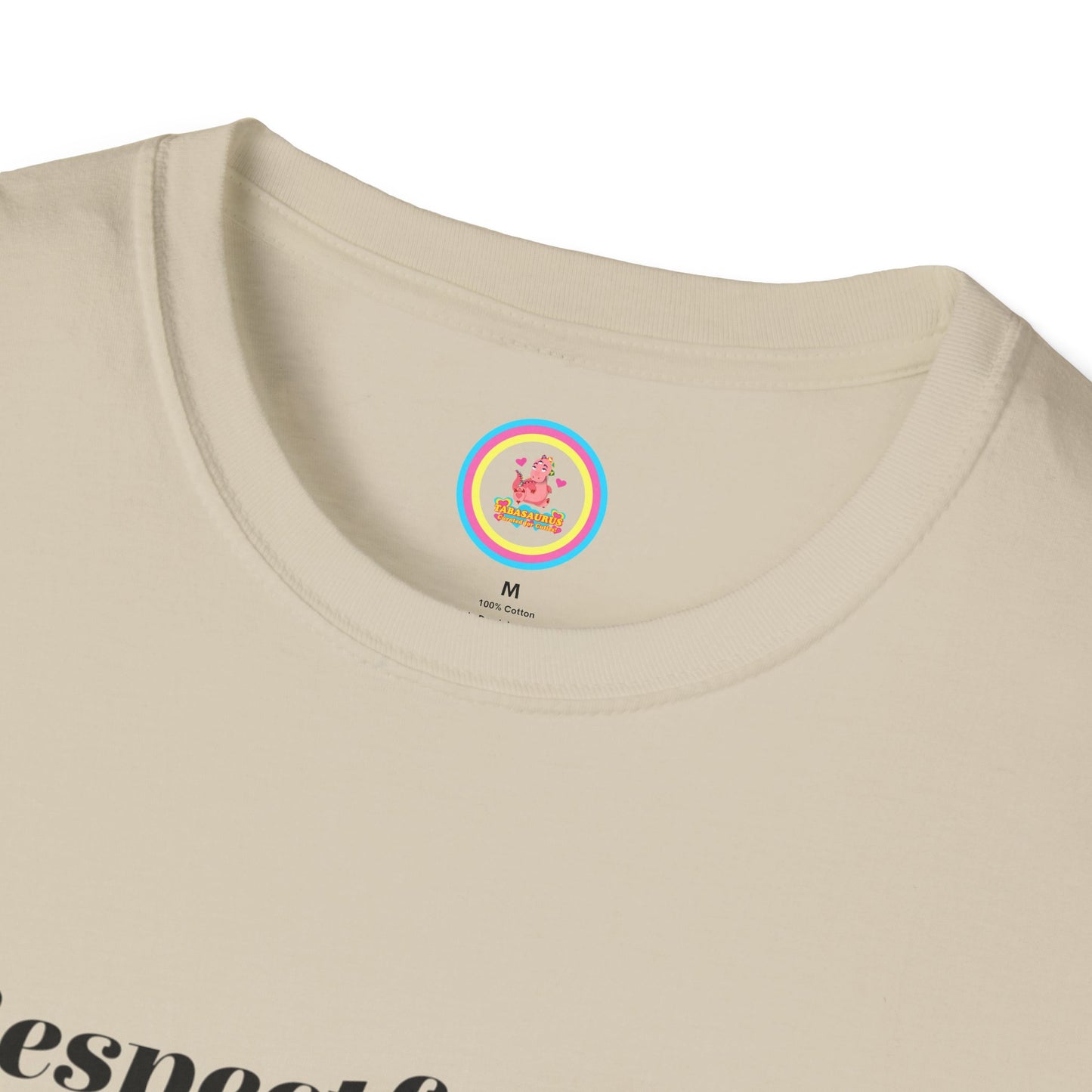 "Respectfully No" Unisex Softstyle T-Shirt