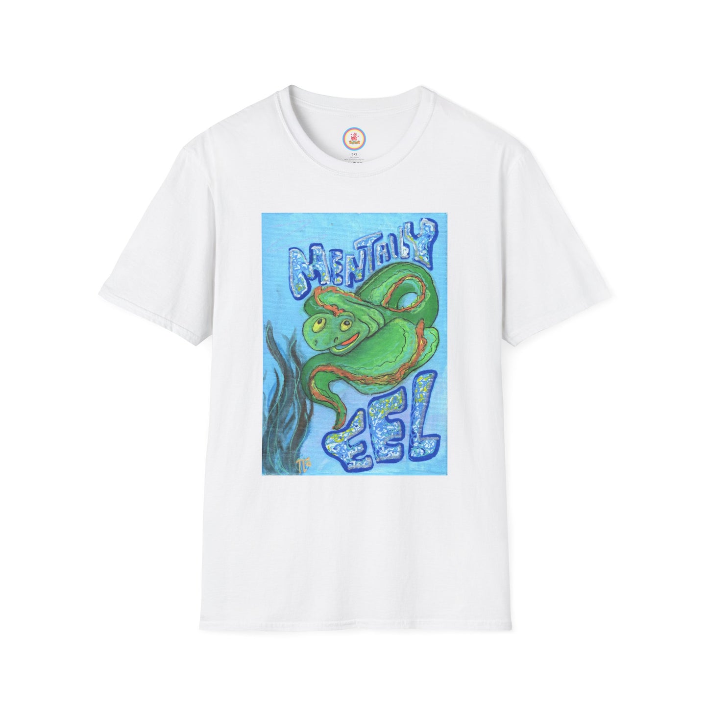 "Mentally Eel"  Unisex Softstyle T-Shirt