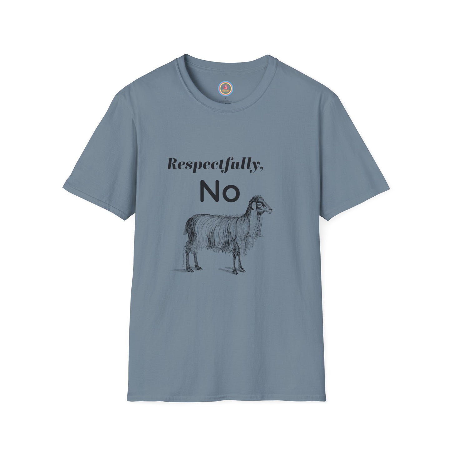 "Respectfully No" Unisex Softstyle T-Shirt