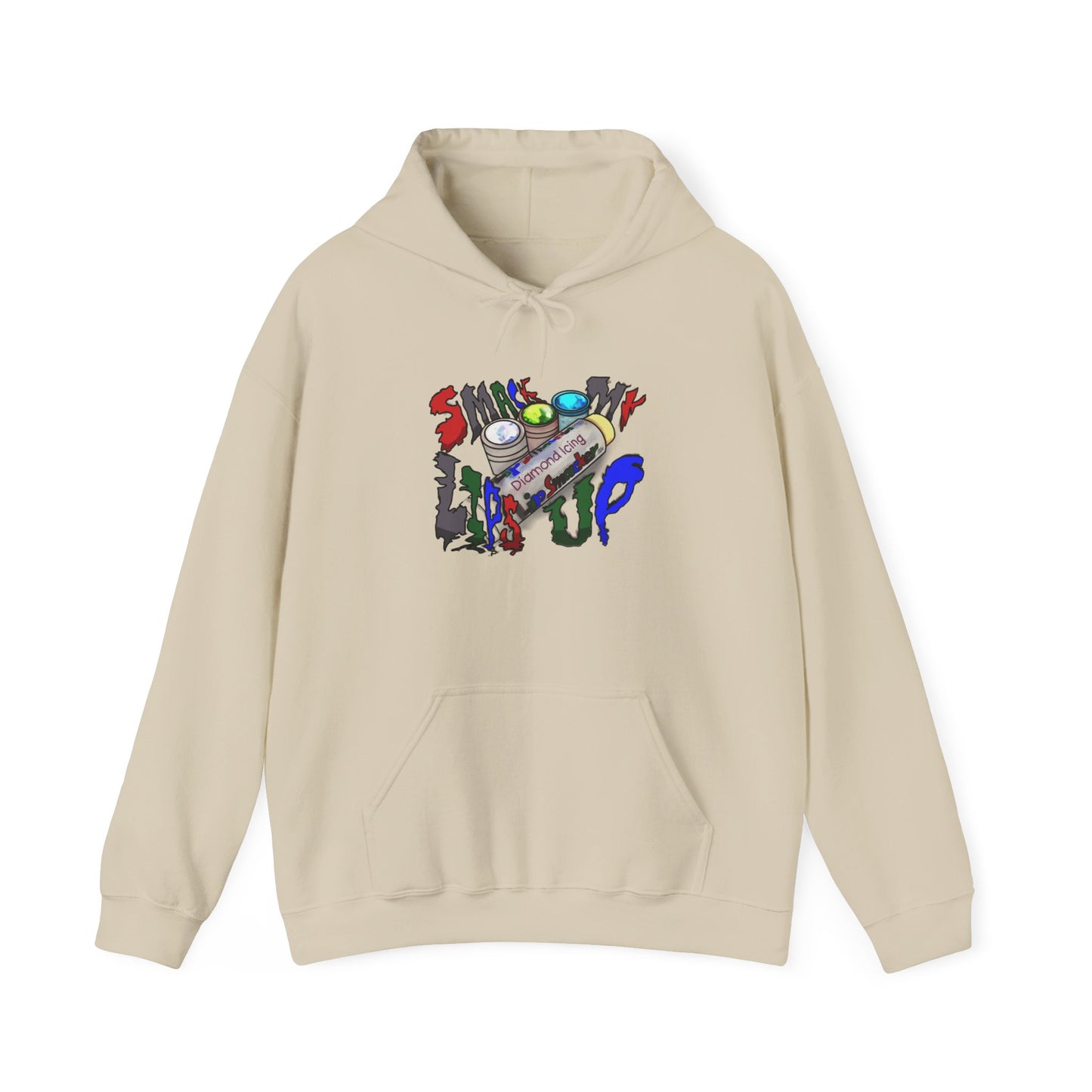 ๐๐๐ "Sm๐ My Lips Up!" Unisex Heavy Blendโข Hooded Sweatshirt ๐๐๐