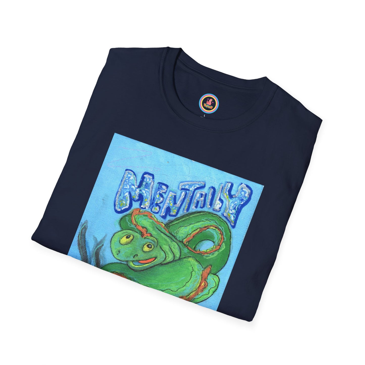 "Mentally Eel"  Unisex Softstyle T-Shirt