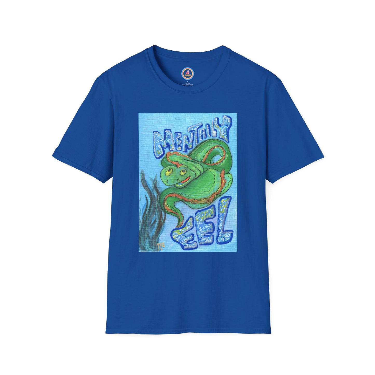 "Mentally Eel"  Unisex Softstyle T-Shirt