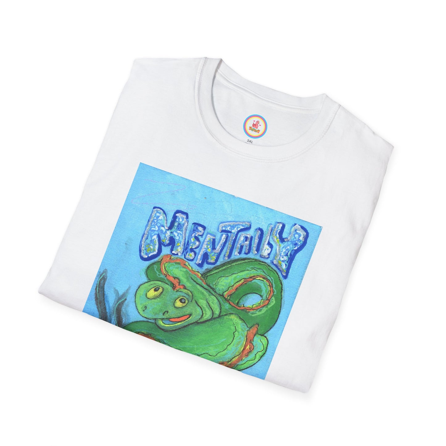 "Mentally Eel"  Unisex Softstyle T-Shirt
