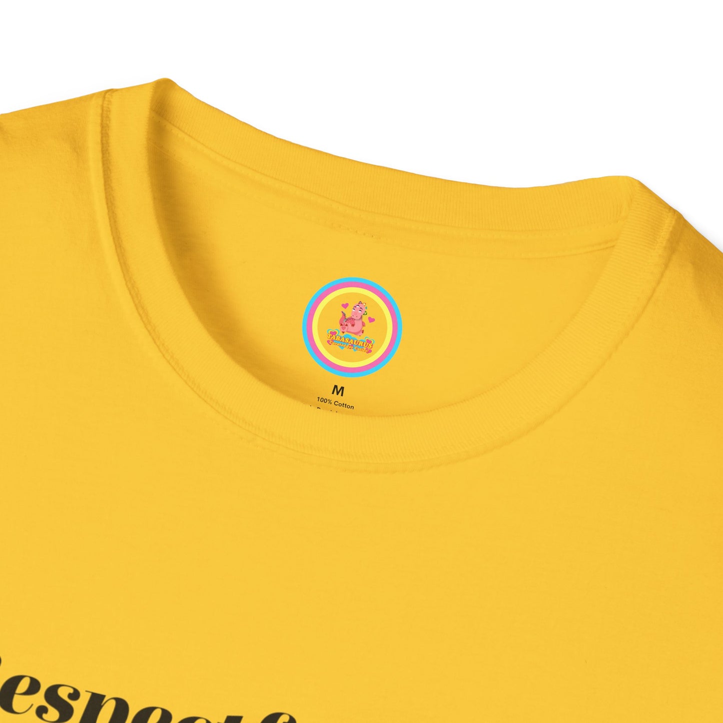 "Respectfully No" Unisex Softstyle T-Shirt