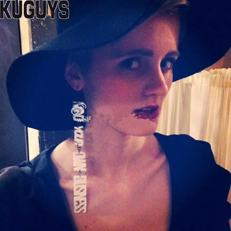 "Mind Your Own Business" Long Acrylic Earrings