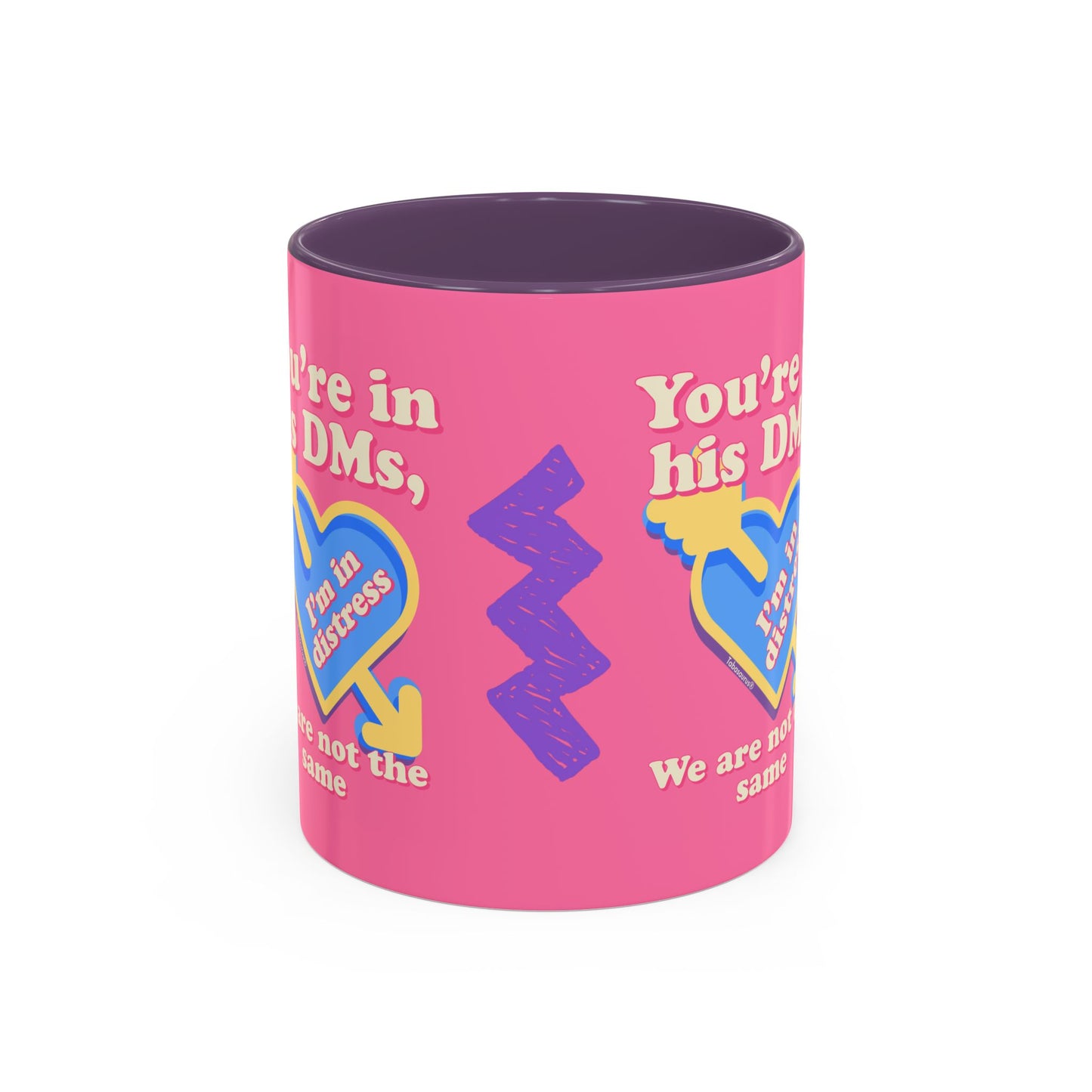 Distressed DMs Accent Coffee Mug (11, 15oz)