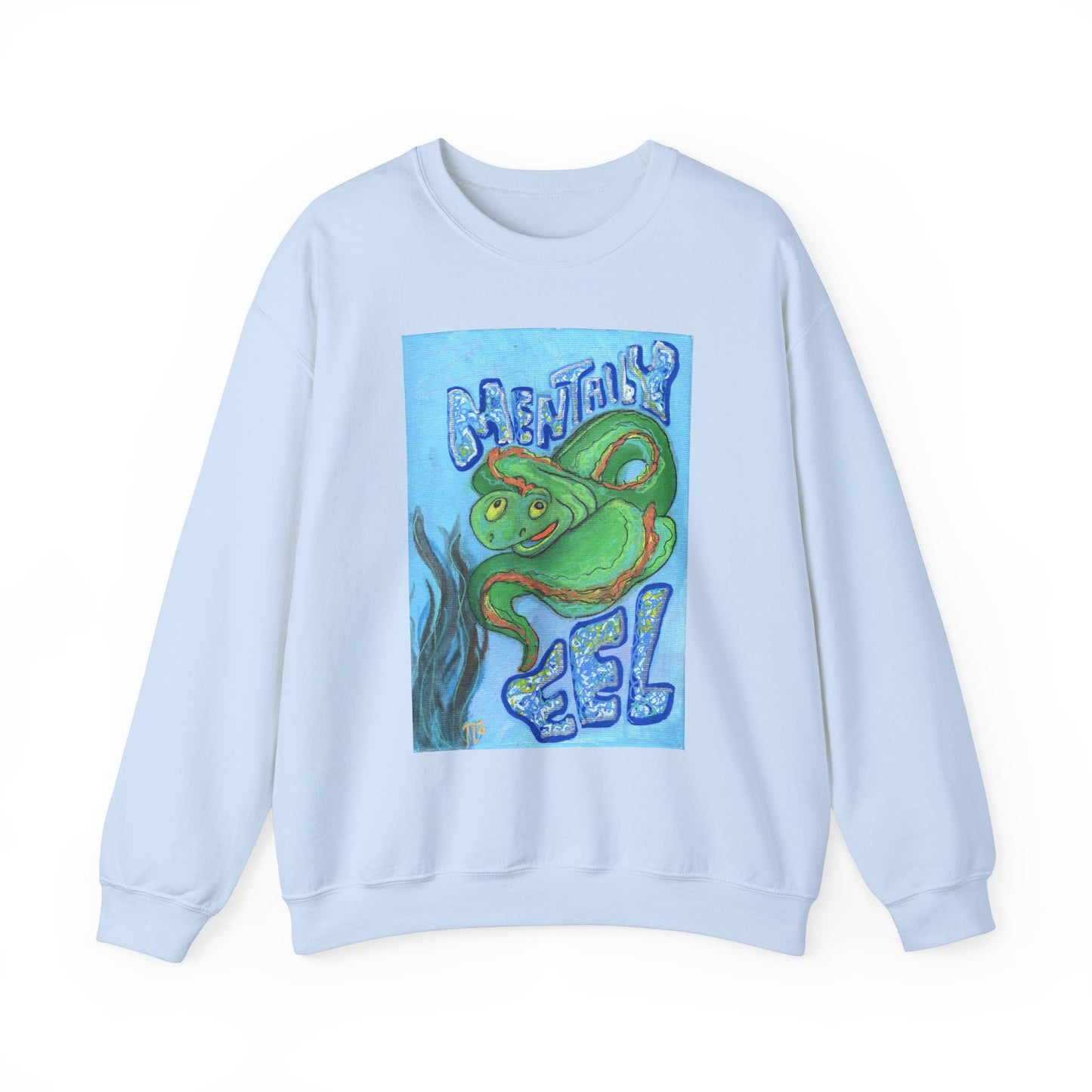 "Mentally Eel" Unisex Heavy Blend™ Crewneck Sweatshirt