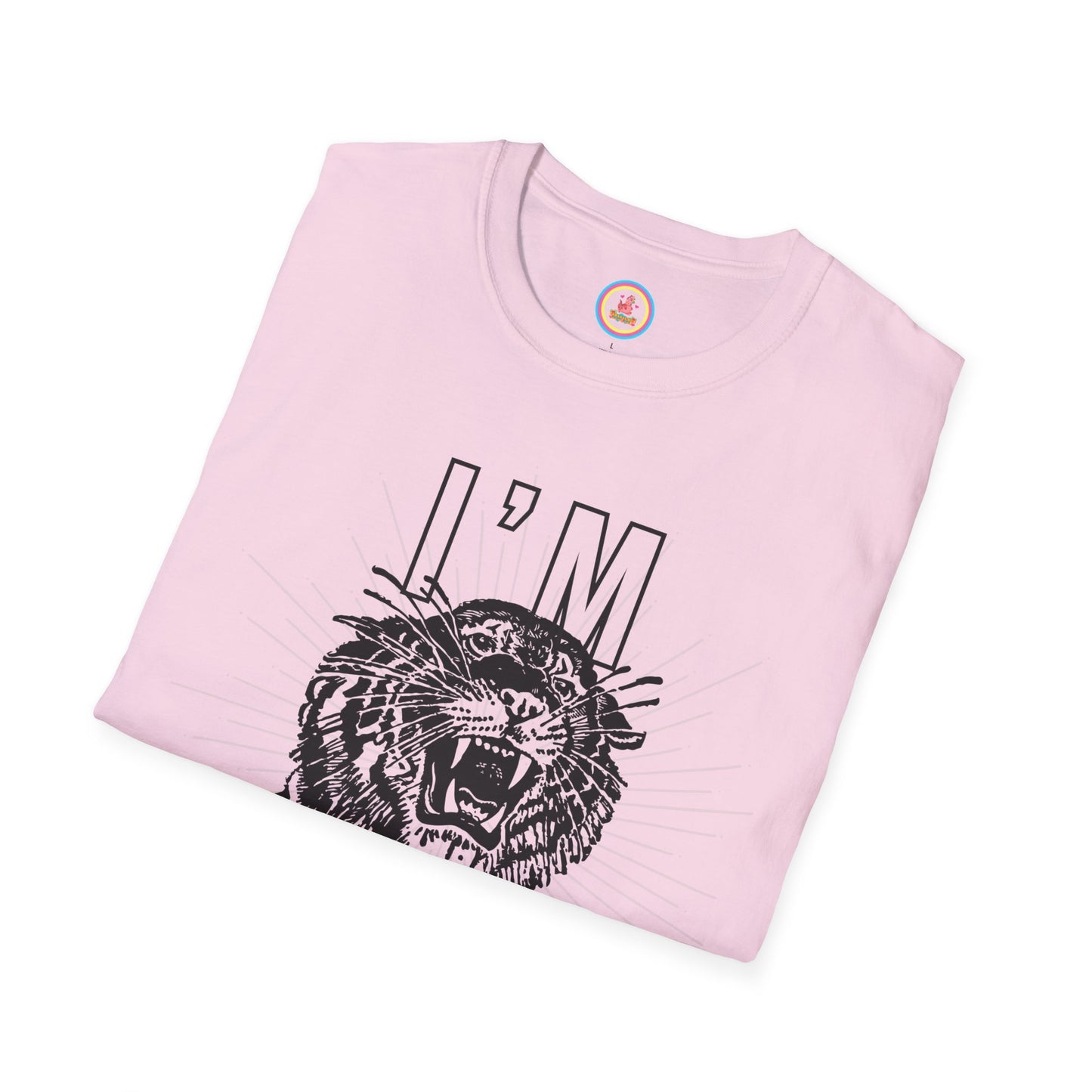 "Over-stimmy Timmy the Tiger" Unisex Softstyle T-Shirt