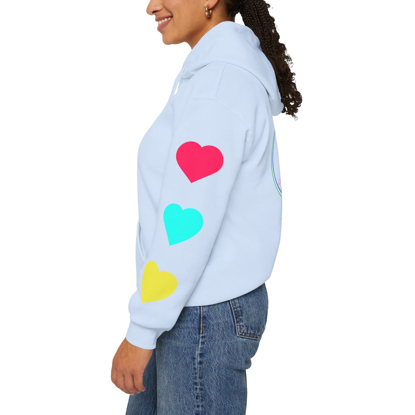 80's Neon Tabasaurus® Unisex Heavy Blend™ Hooded Sweatshirt