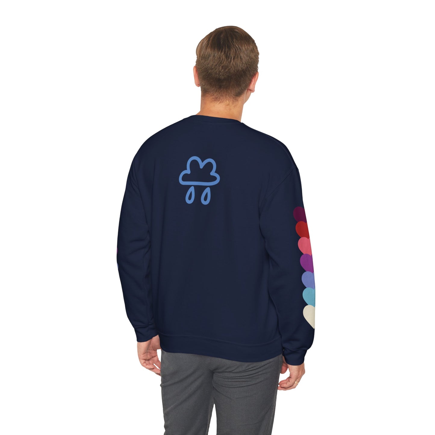 Stormy Tabasaurus® Unisex Heavy Blend™ Crewneck Sweatshirt