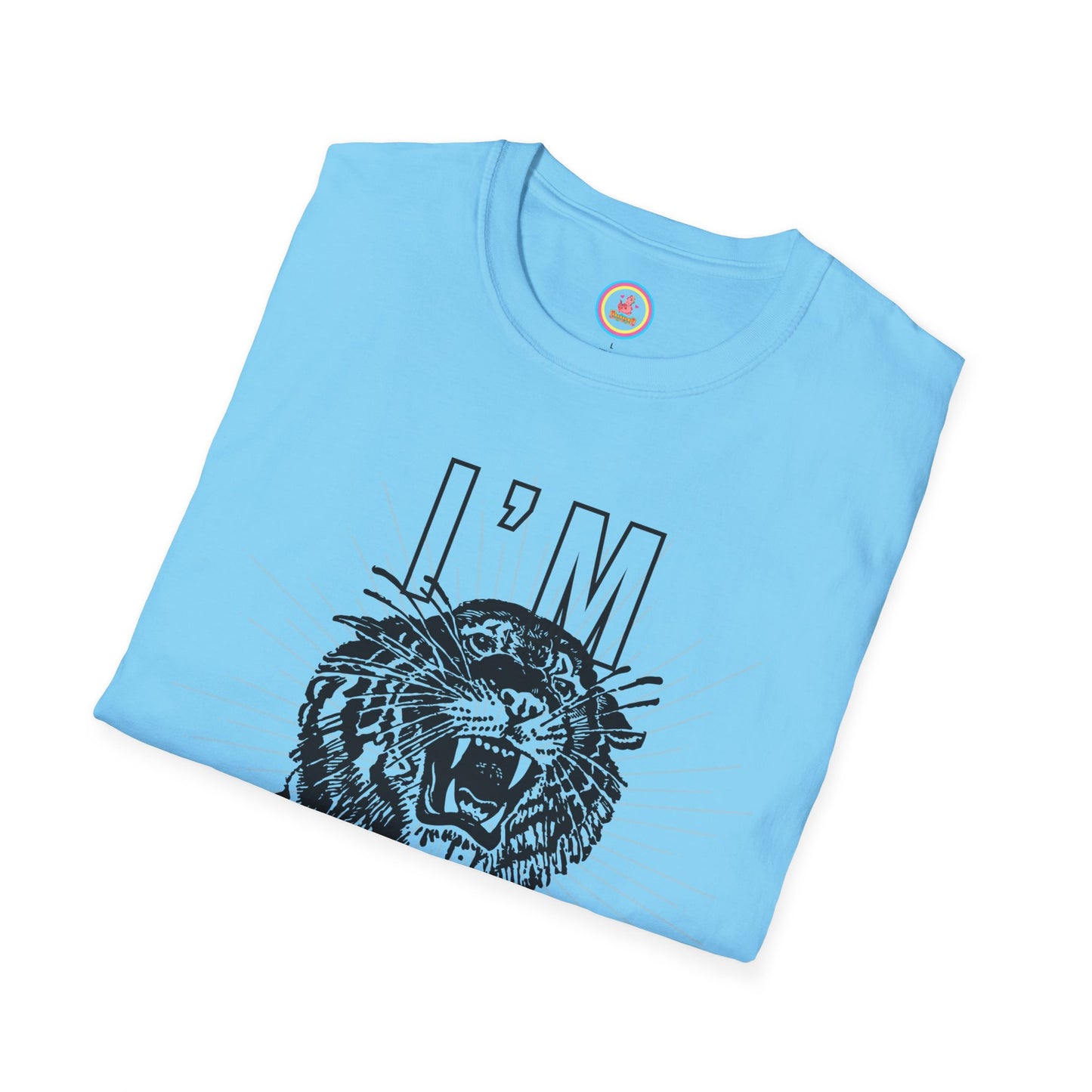 "Over-stimmy Timmy the Tiger" Unisex Softstyle T-Shirt