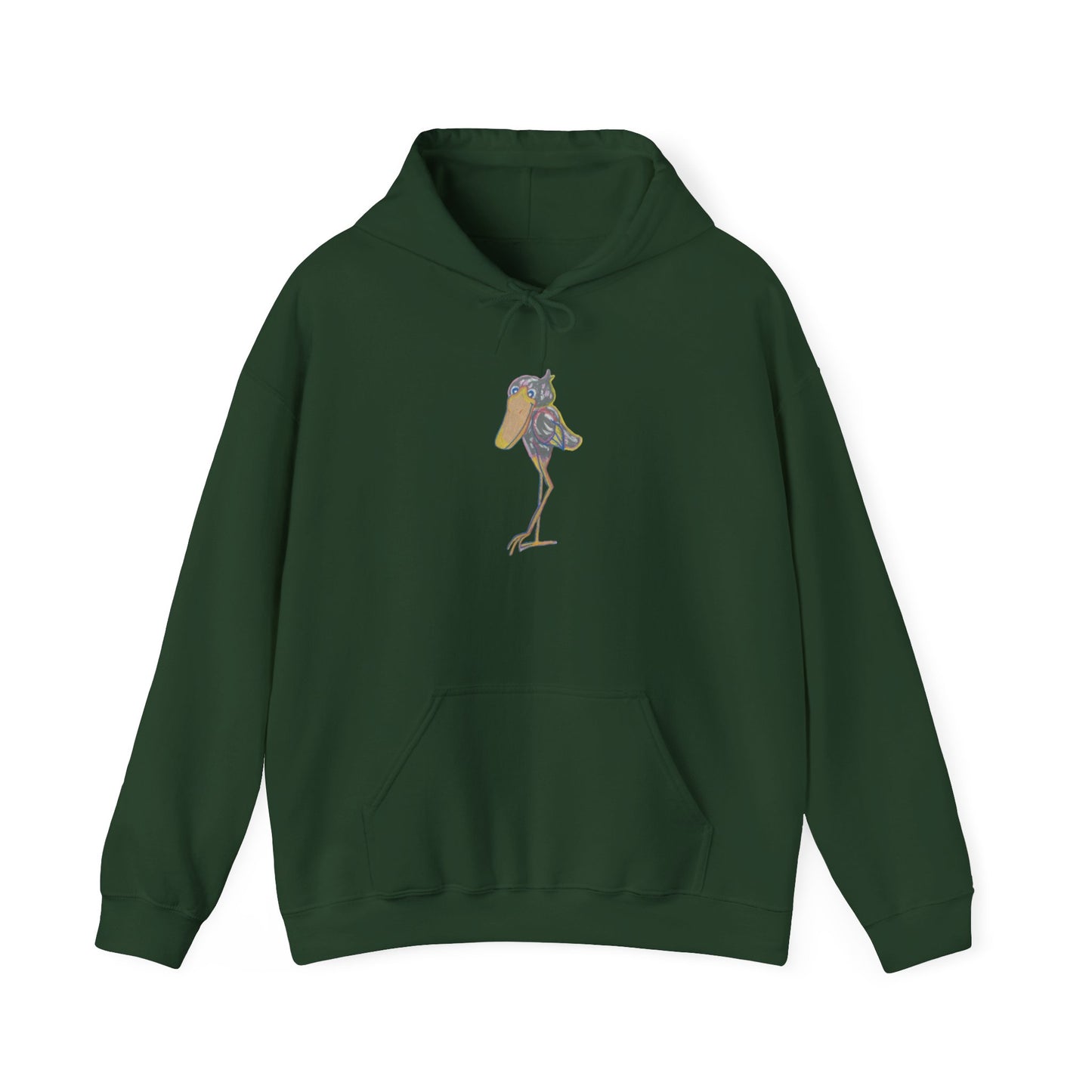 Friendly Shoebill Stork Unisex Heavy Blend™ Hooded Sweatshirt