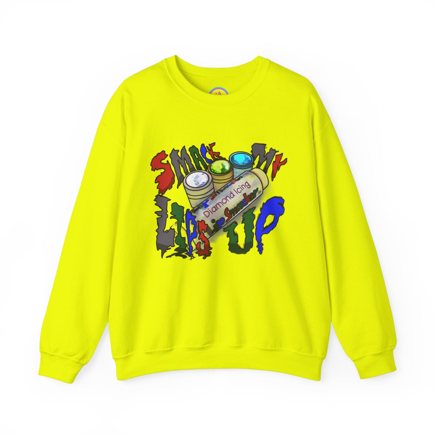 💄💋 "Sm💋 My Lips Up" Unisex Heavy Blend™ Crewneck Sweatshirt 💋💄