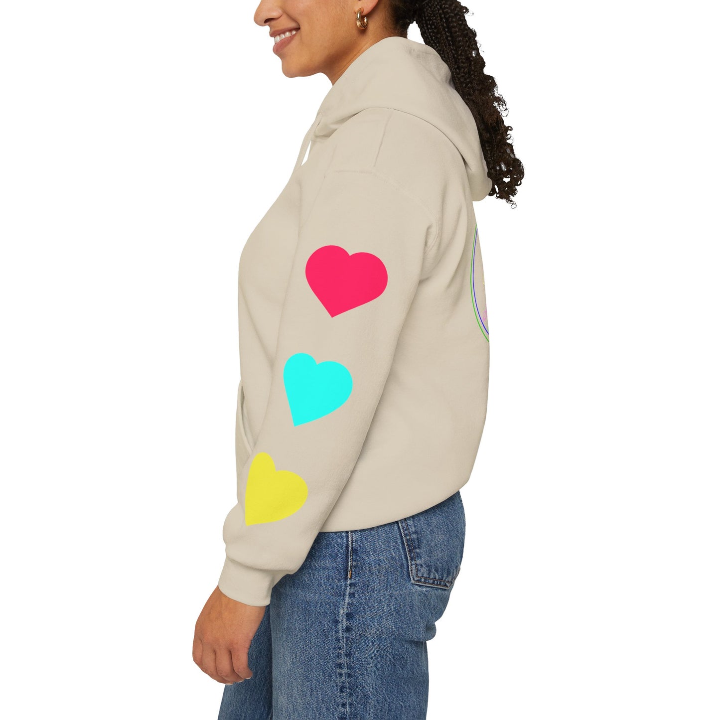80's Neon Tabasaurus® Unisex Heavy Blend™ Hooded Sweatshirt