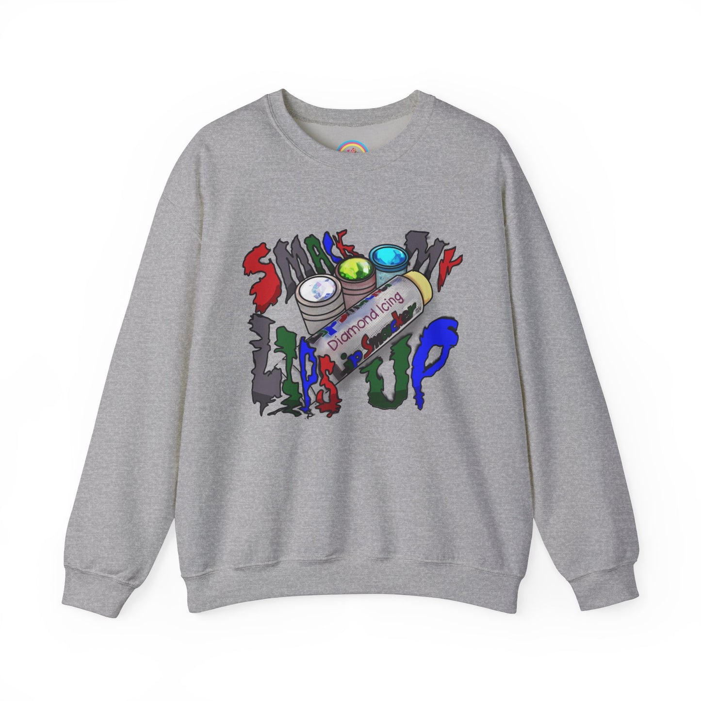 💄💋 "Sm💋 My Lips Up" Unisex Heavy Blend™ Crewneck Sweatshirt 💋💄