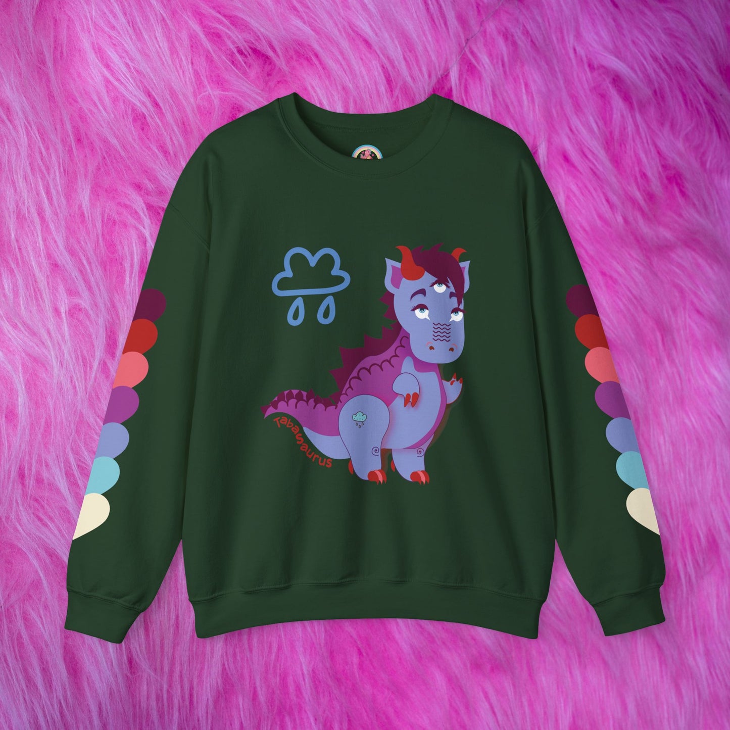 Stormy Tabasaurus® Unisex Heavy Blend™ Crewneck Sweatshirt