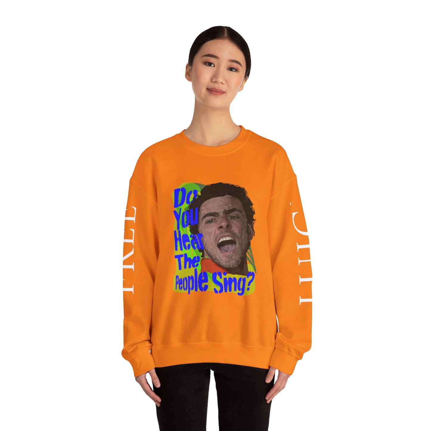 "Do you hear the People Sing?" Unisex Heavy Blend™ Crewneck Sweatshirt