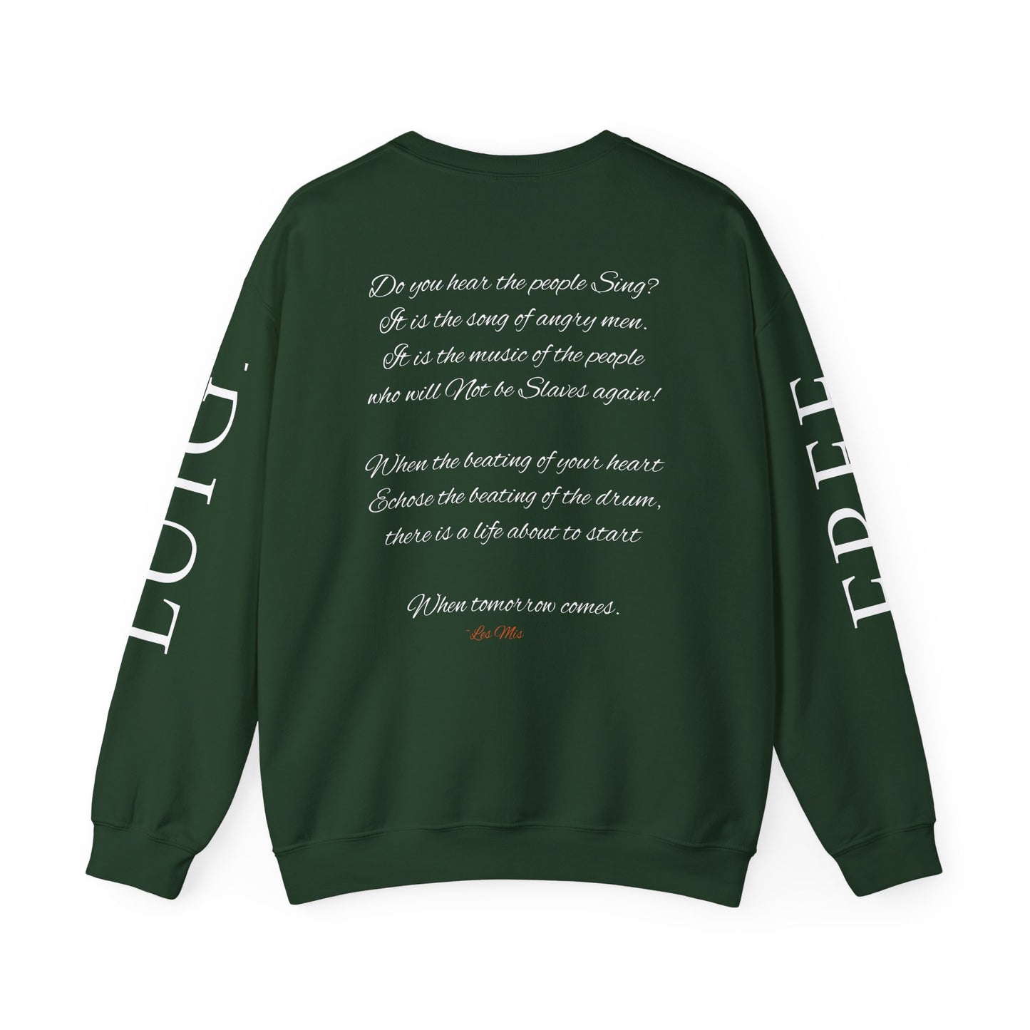 "Do you hear the People Sing?" Unisex Heavy Blend™ Crewneck Sweatshirt