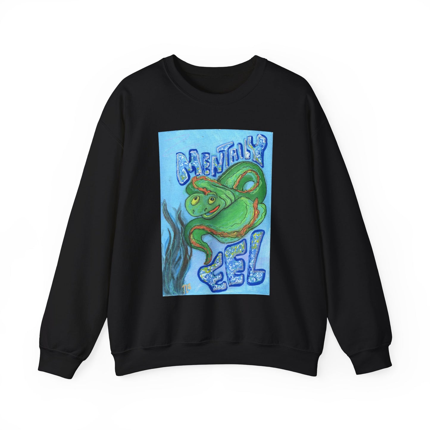 "Mentally Eel" Unisex Heavy Blend™ Crewneck Sweatshirt