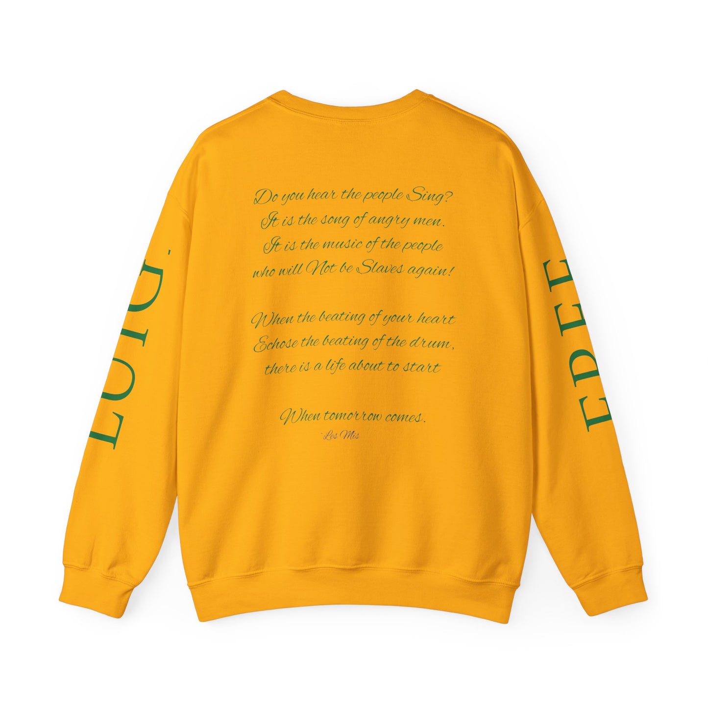 "Do you hear the People Sing?" Unisex Heavy Blend™ Crewneck Sweatshirt