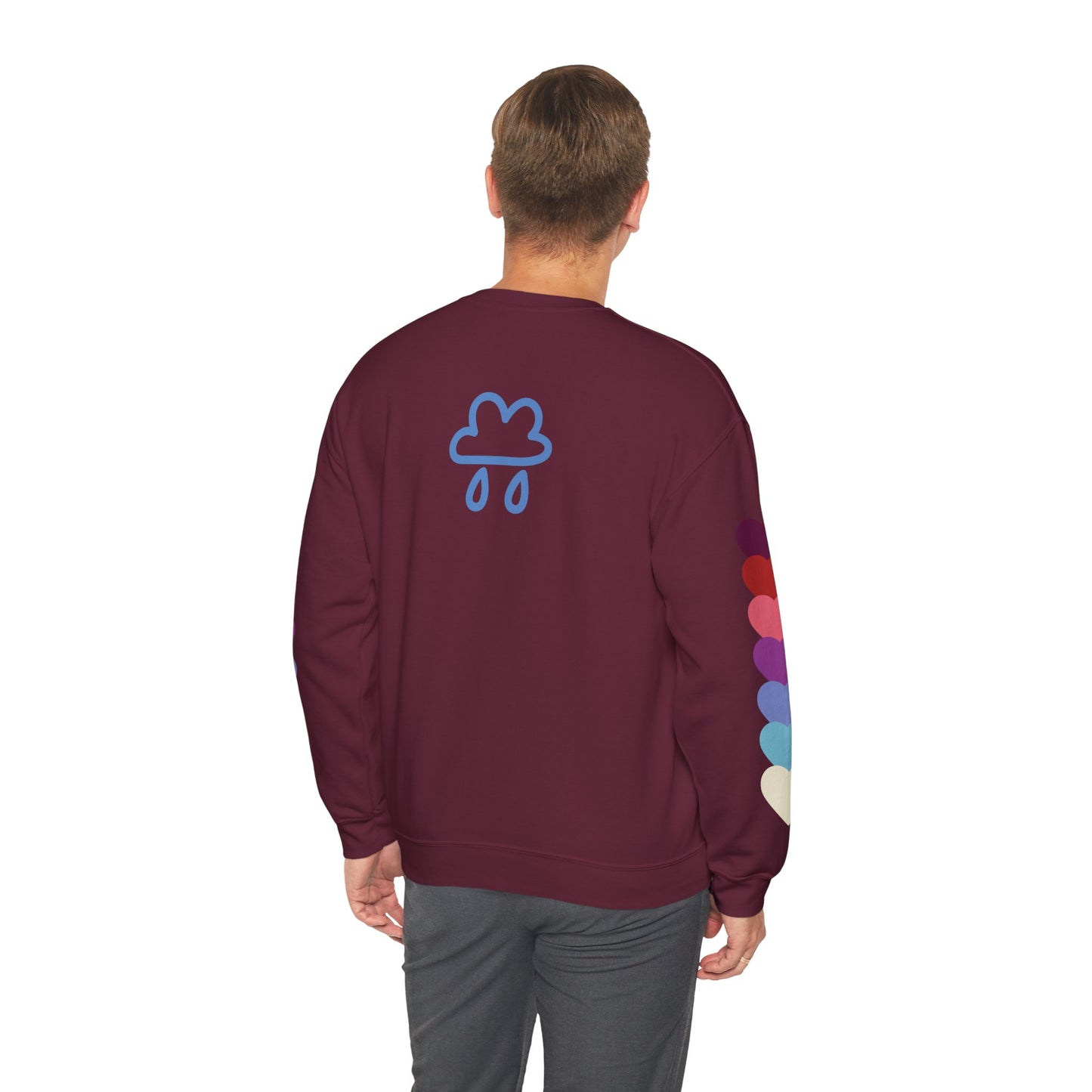 Stormy Tabasaurus® Unisex Heavy Blend™ Crewneck Sweatshirt