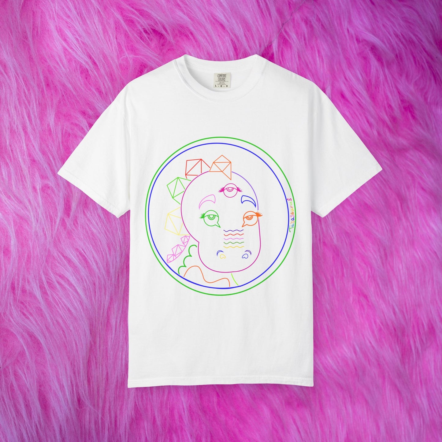 80's Neon Tabasaurus® Logo T-shirt