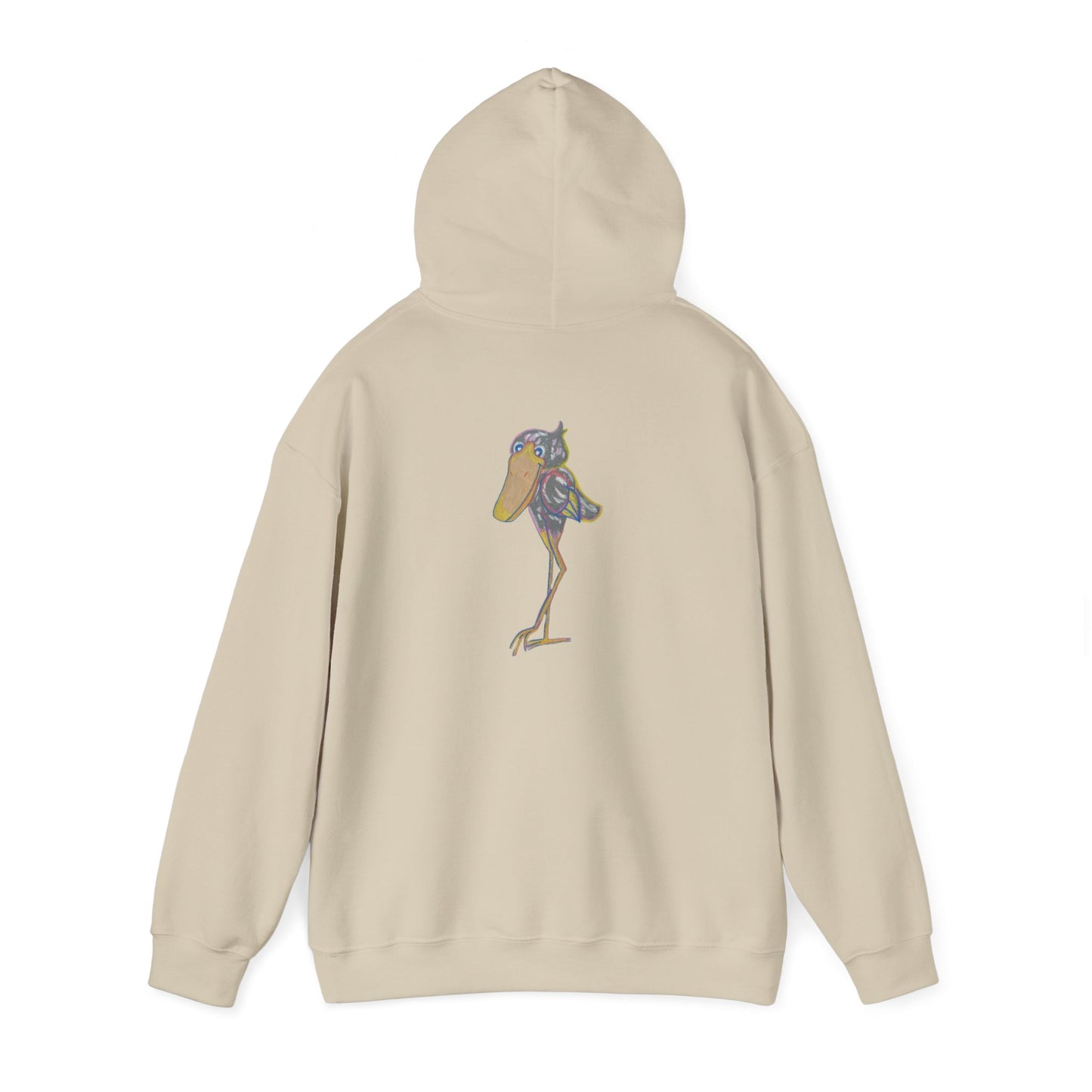 Friendly Shoebill Stork Unisex Heavy Blend™ Hooded Sweatshirt