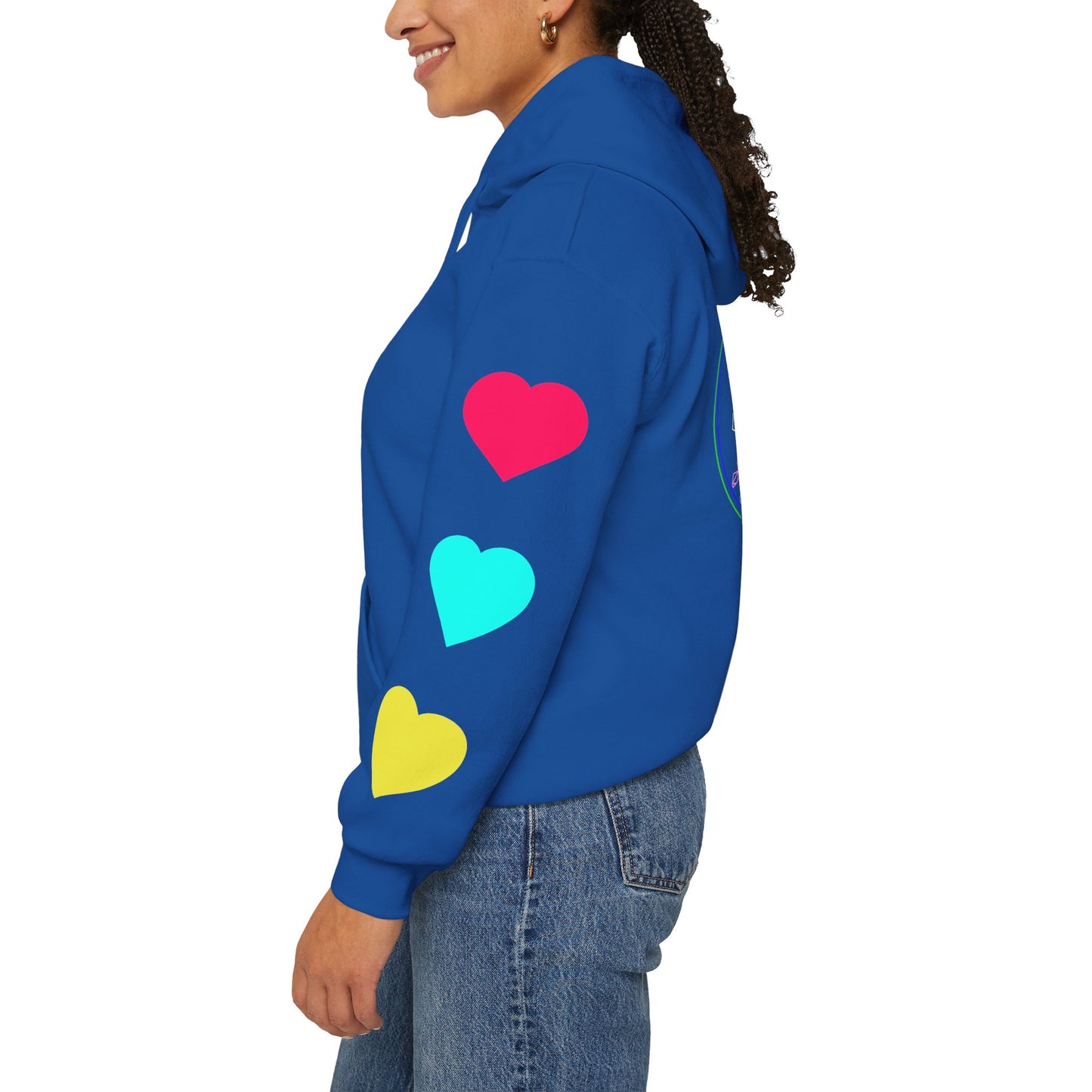 80's Neon Tabasaurus® Unisex Heavy Blend™ Hooded Sweatshirt