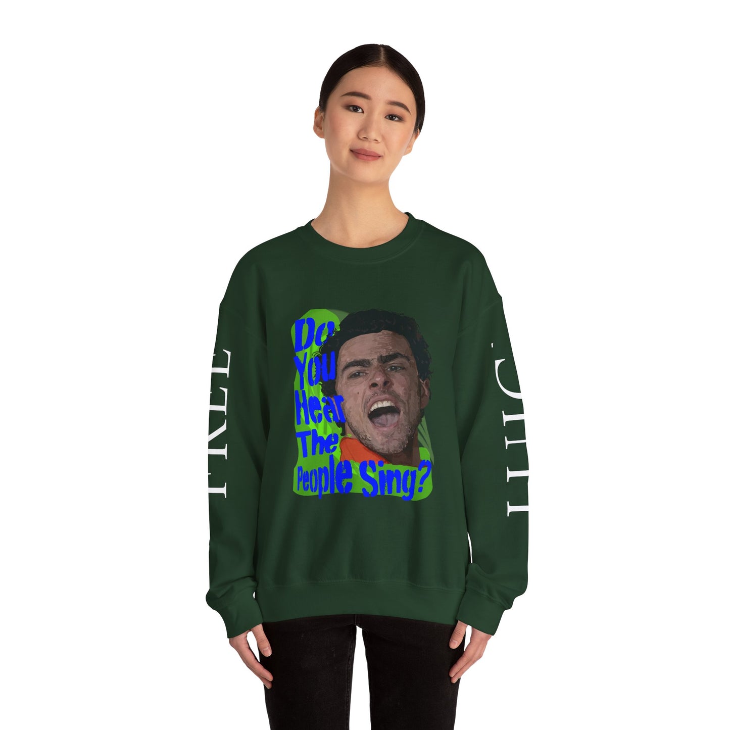 "Do you hear the People Sing?" Unisex Heavy Blend™ Crewneck Sweatshirt