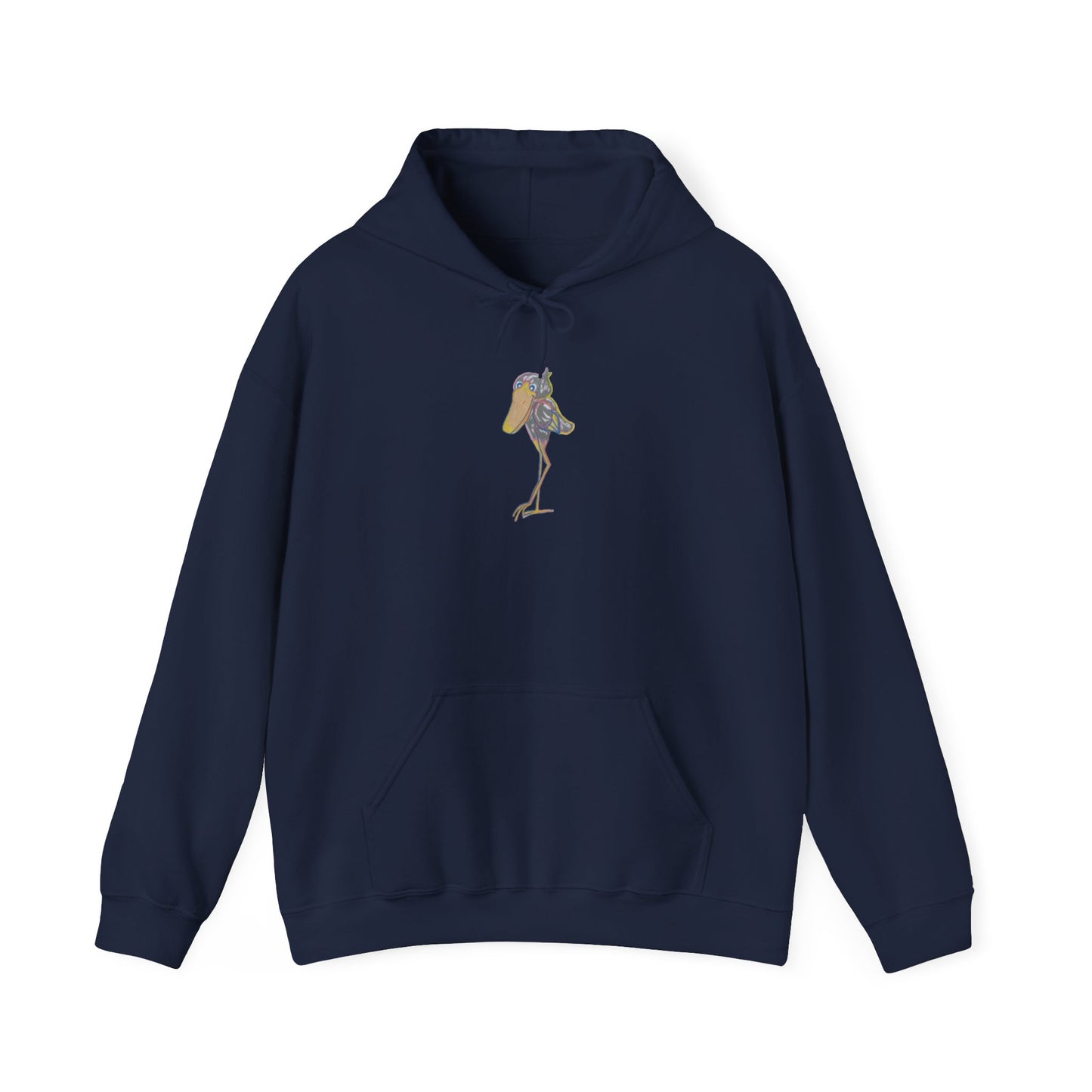 Friendly Shoebill Stork Unisex Heavy Blend™ Hooded Sweatshirt