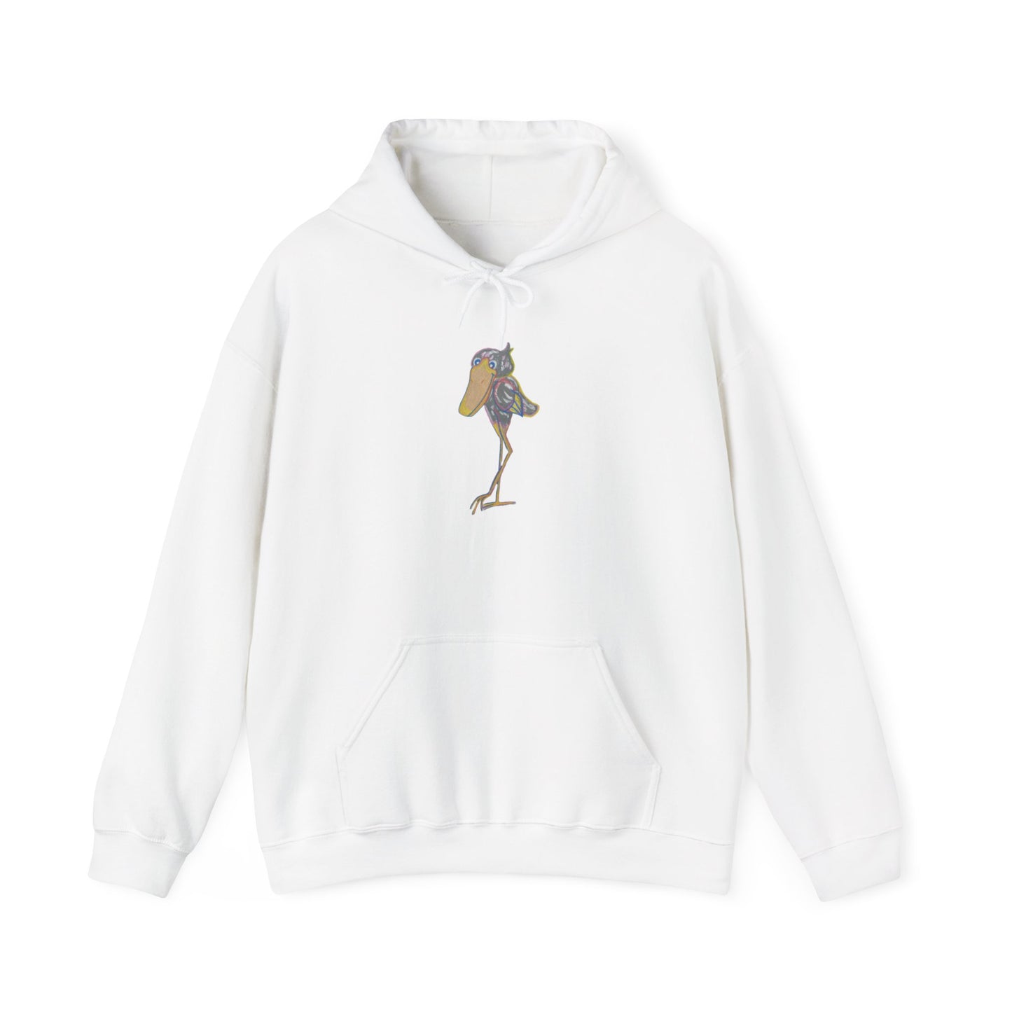 Friendly Shoebill Stork Unisex Heavy Blend™ Hooded Sweatshirt