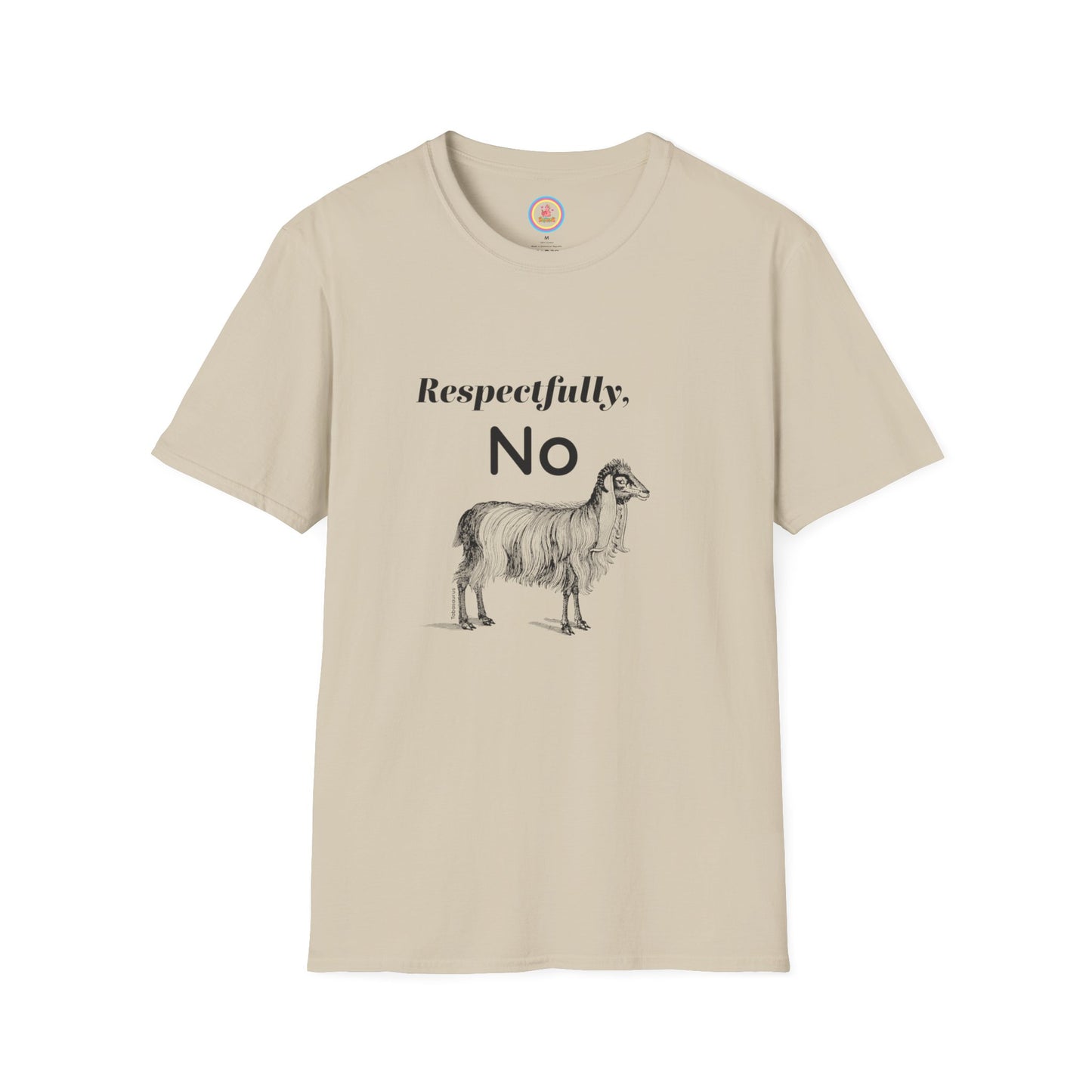 "Respectfully  No" Unisex Softstyle T-Shirt