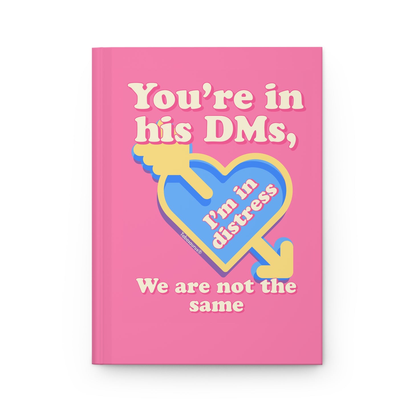 Distressed DMs Hardcover Journal