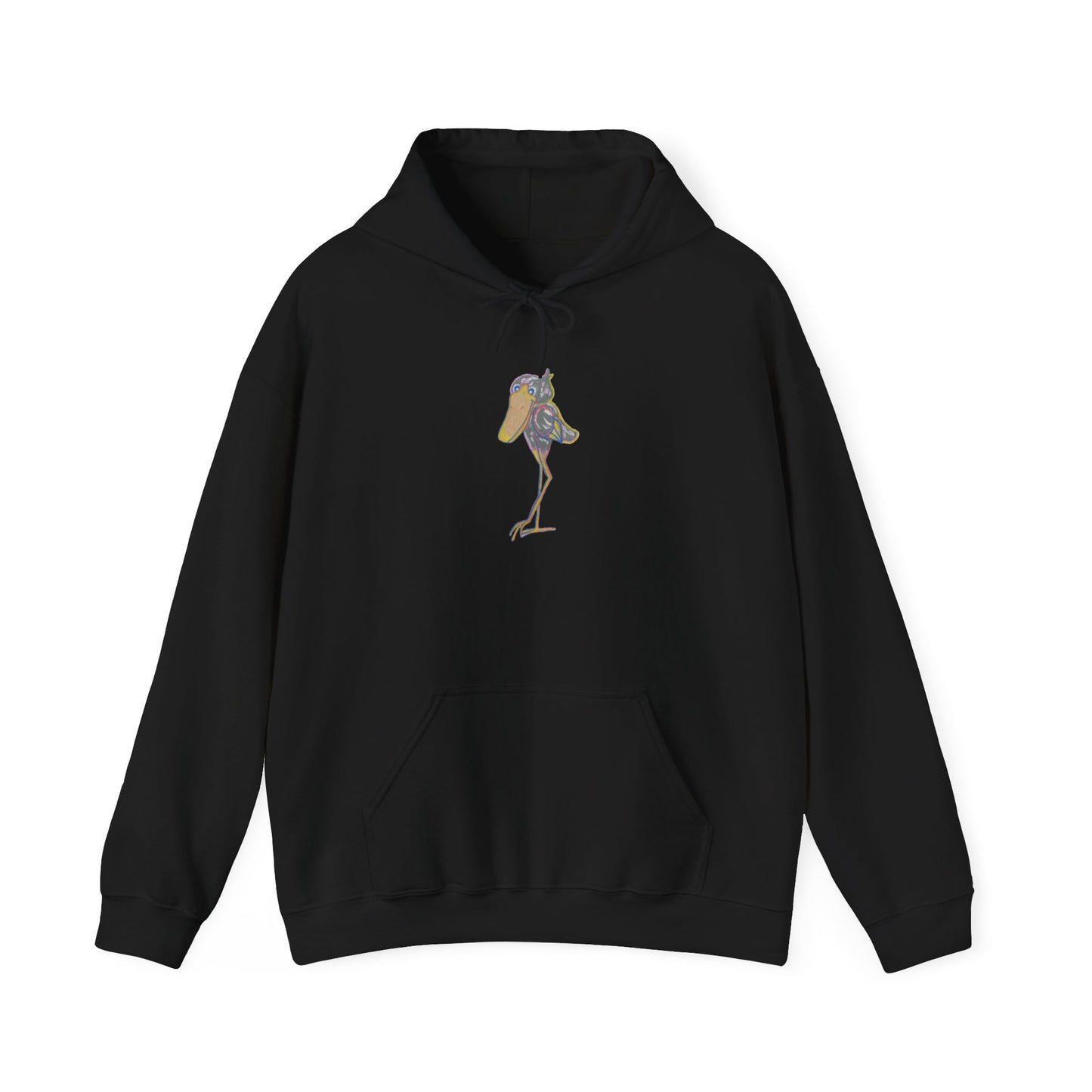 Friendly Shoebill Stork Unisex Heavy Blend™ Hooded Sweatshirt