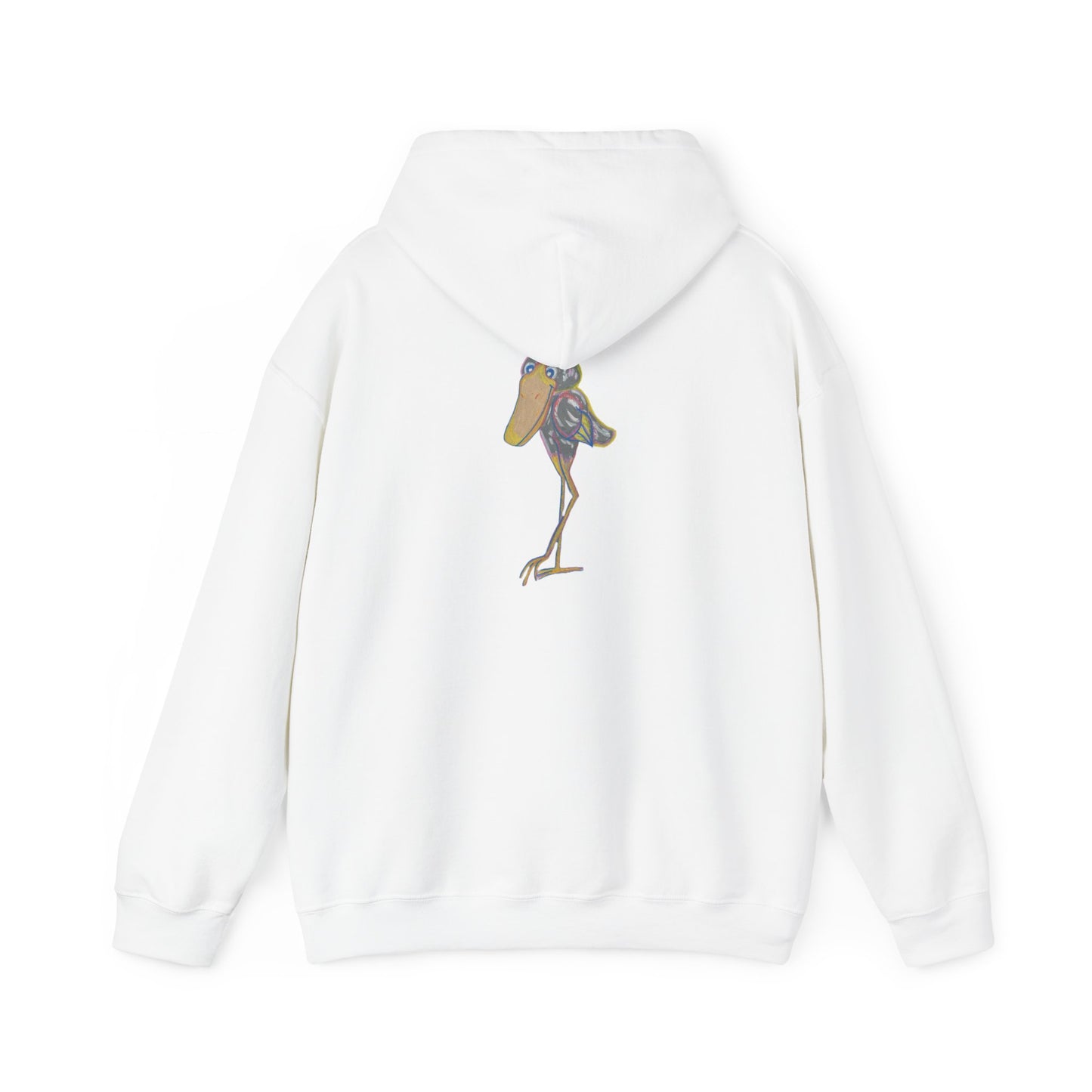 Friendly Shoebill Stork Unisex Heavy Blend™ Hooded Sweatshirt