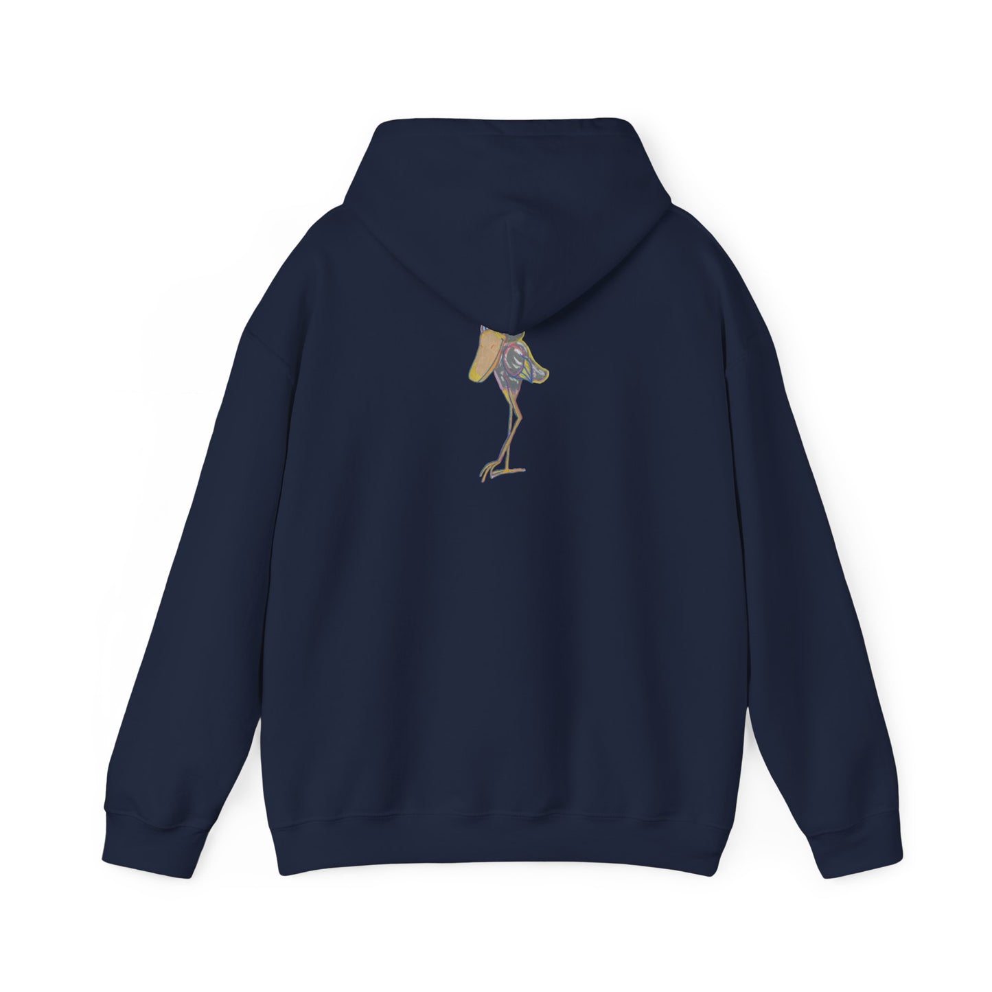 Friendly Shoebill Stork Unisex Heavy Blend™ Hooded Sweatshirt