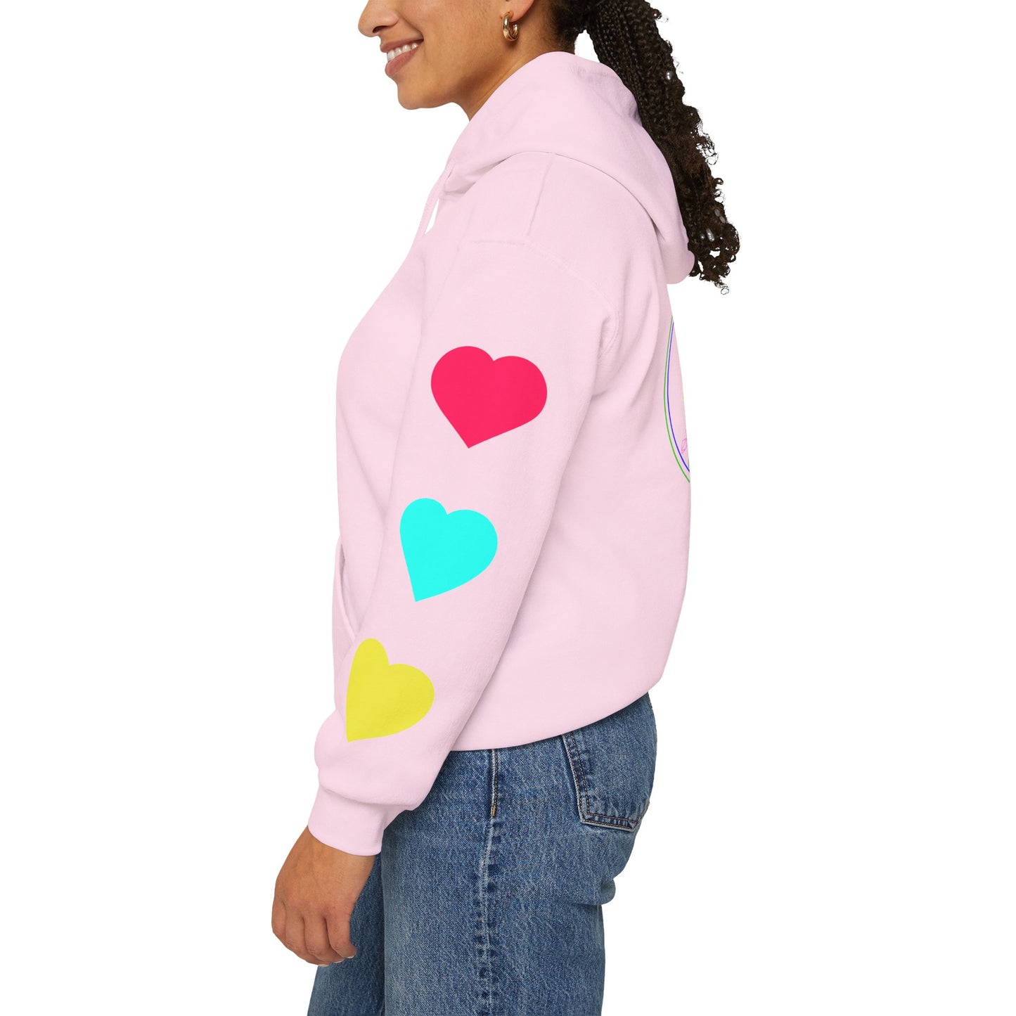 80's Neon Tabasaurus® Unisex Heavy Blend™ Hooded Sweatshirt