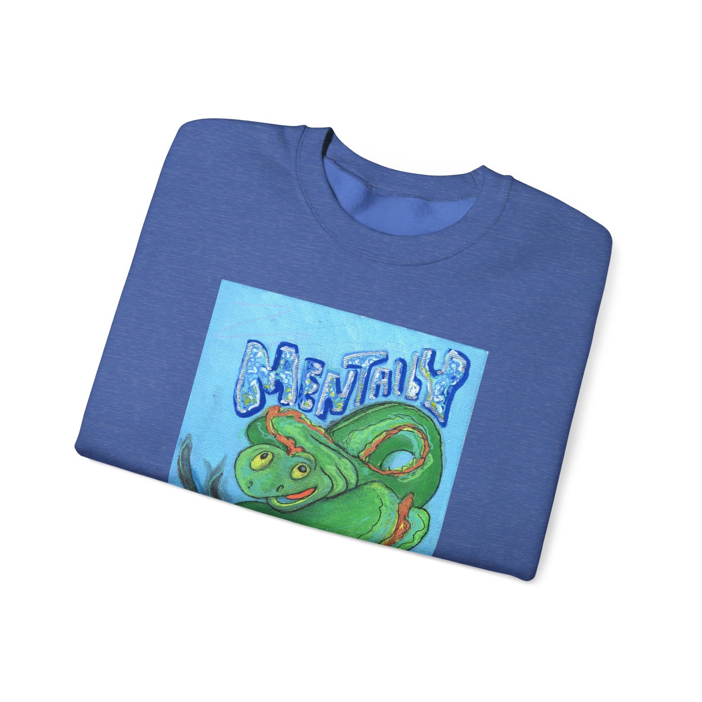 "Mentally Eel" Unisex Heavy Blend™ Crewneck Sweatshirt