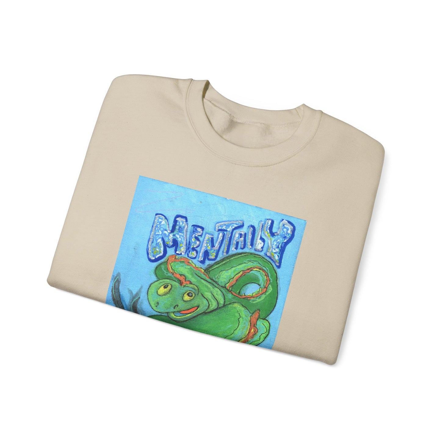 "Mentally Eel" Unisex Heavy Blend™ Crewneck Sweatshirt