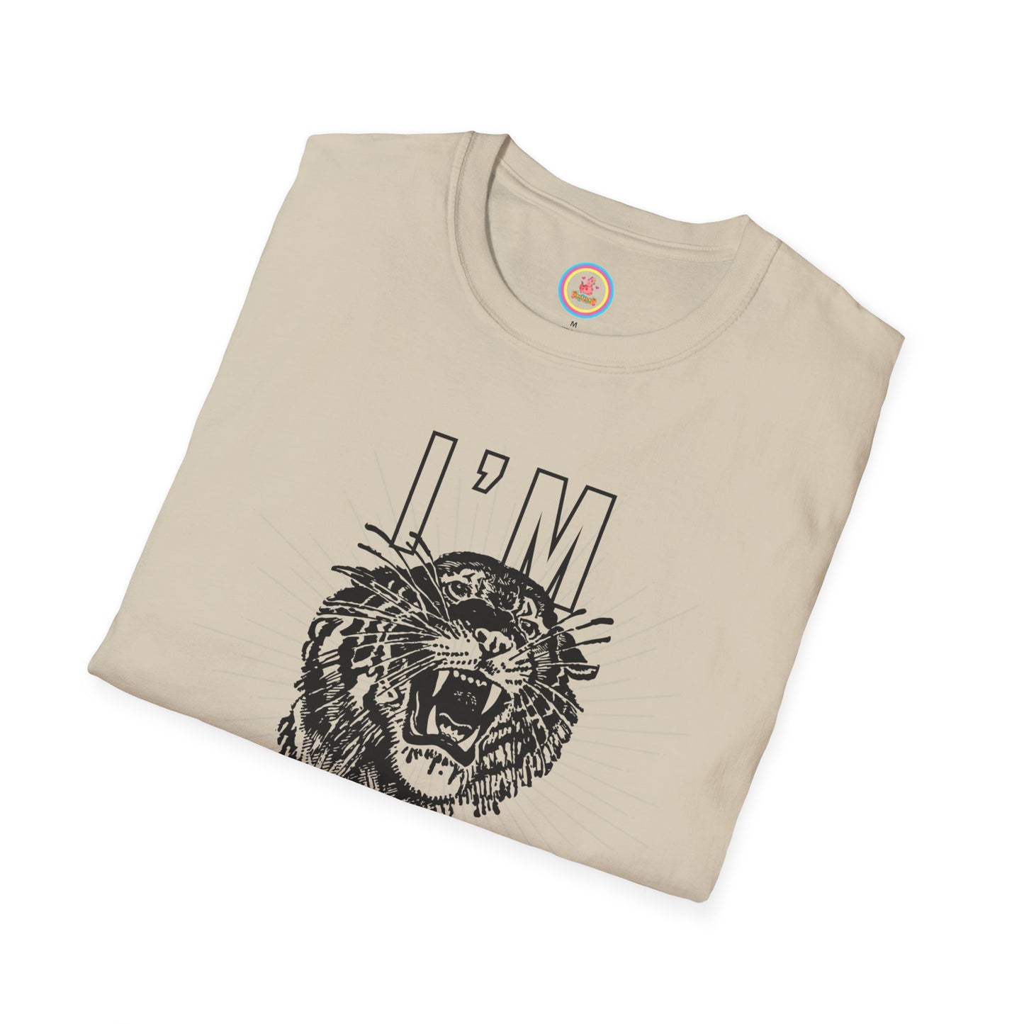 "Over-stimmy Timmy the Tiger" Unisex Softstyle T-Shirt