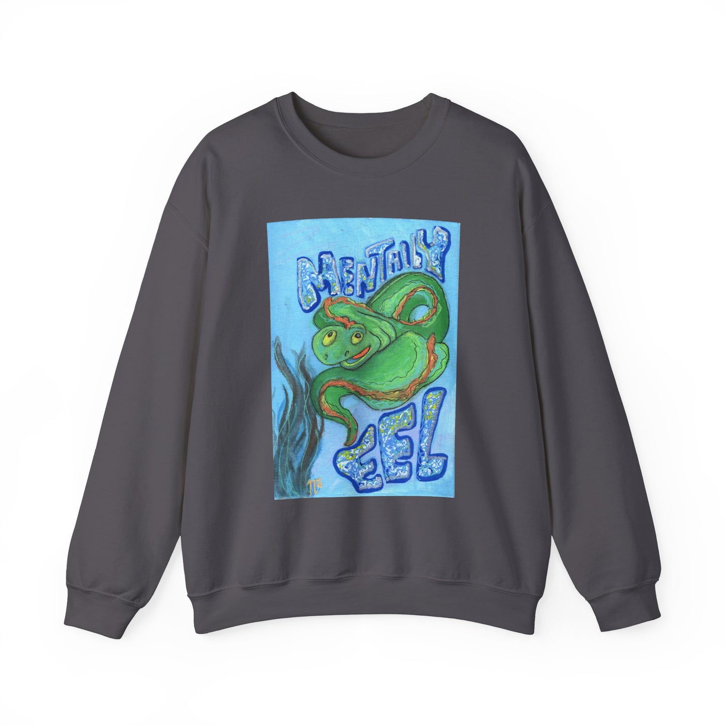 "Mentally Eel" Unisex Heavy Blend™ Crewneck Sweatshirt