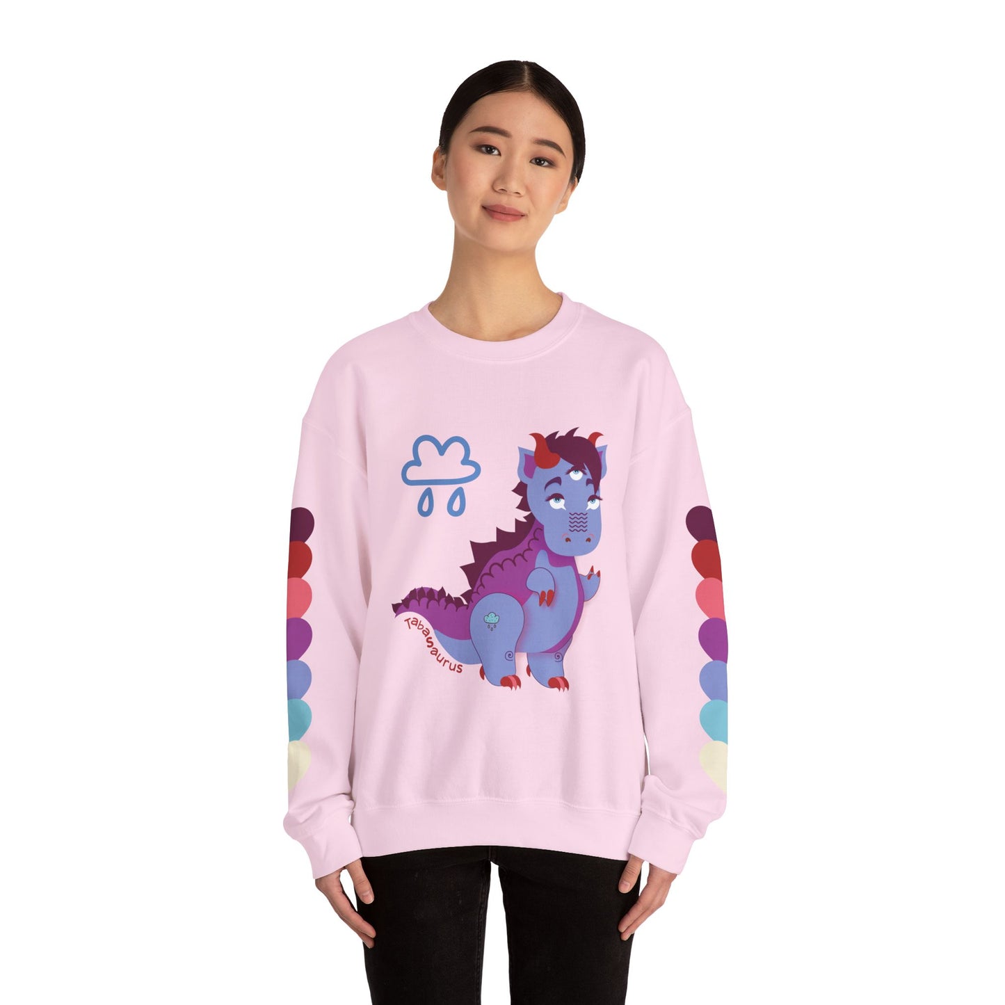 Stormy Tabasaurus® Unisex Heavy Blend™ Crewneck Sweatshirt